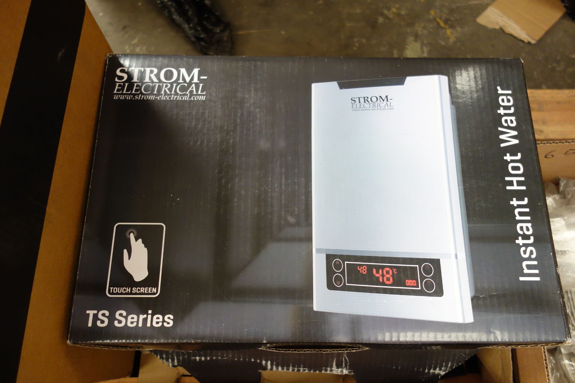 1 X Strom Electrical SEIHIIKTS1 1100W Instant Hot Water Heater TS Series Touch Screen