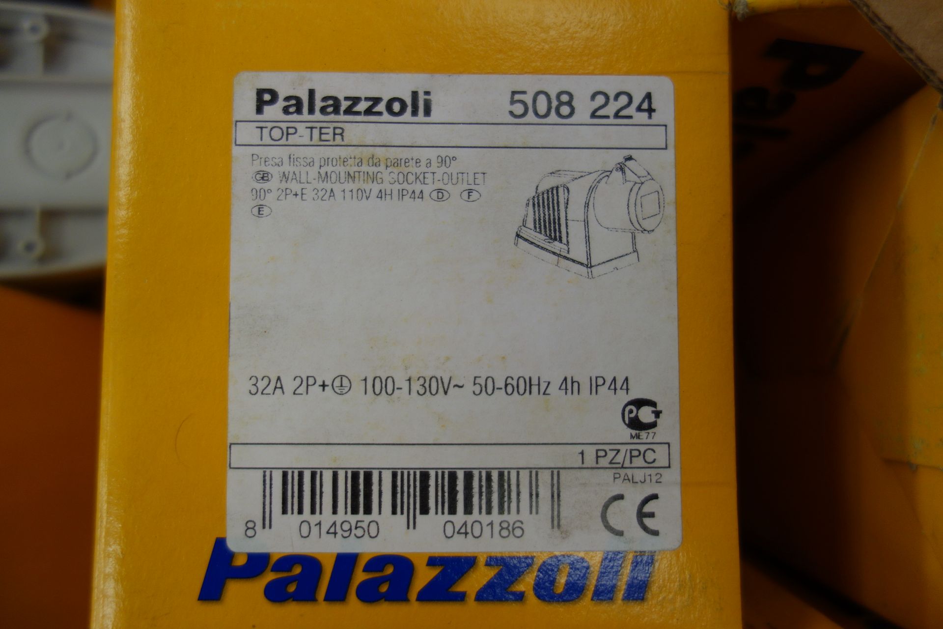 4 X Palazzoll 508224 32A Wall Mounted Female Socket