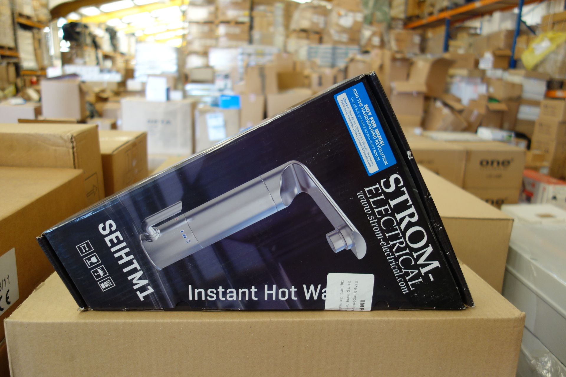 2 X Strom Electrical SEIHTM1 Instant Hot Water Tap 3.3