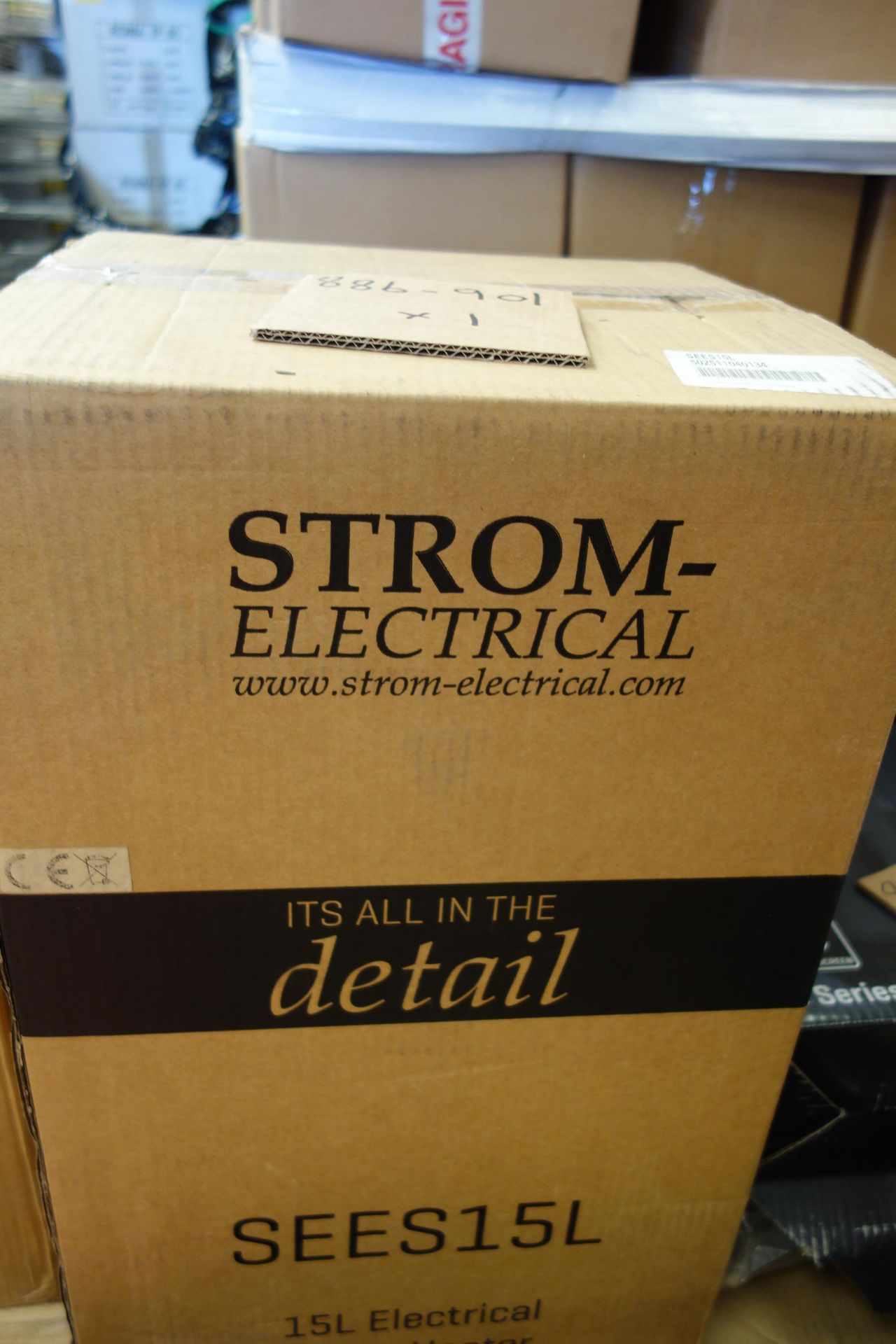 1 X Strom Electrical SEES15L 15L Electrical Water Heater