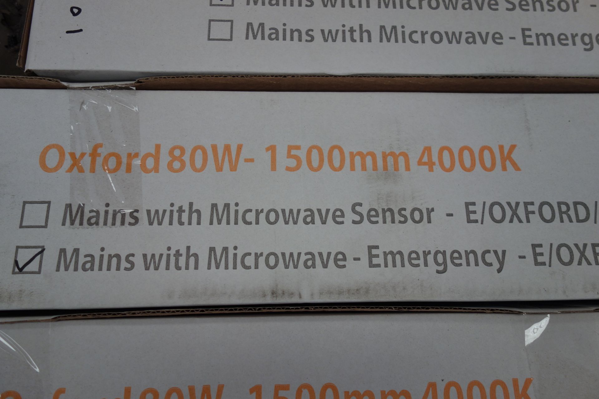 4 X Channel Saftey E/OXFORD/80W 1500MM Twin LED Emergency Flouressent