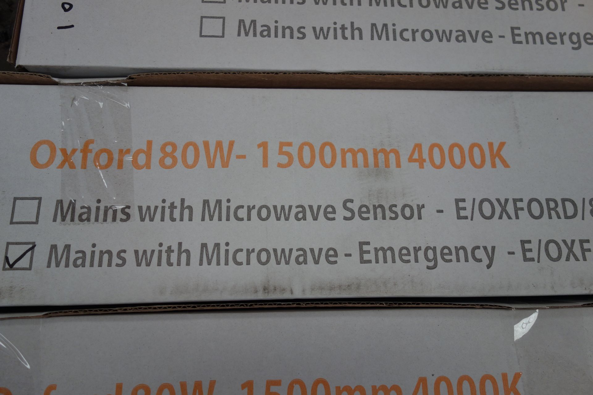 4 X Channel Saftey E/OXFORD/80W 1500MM Twin LED Emergency Flouressent