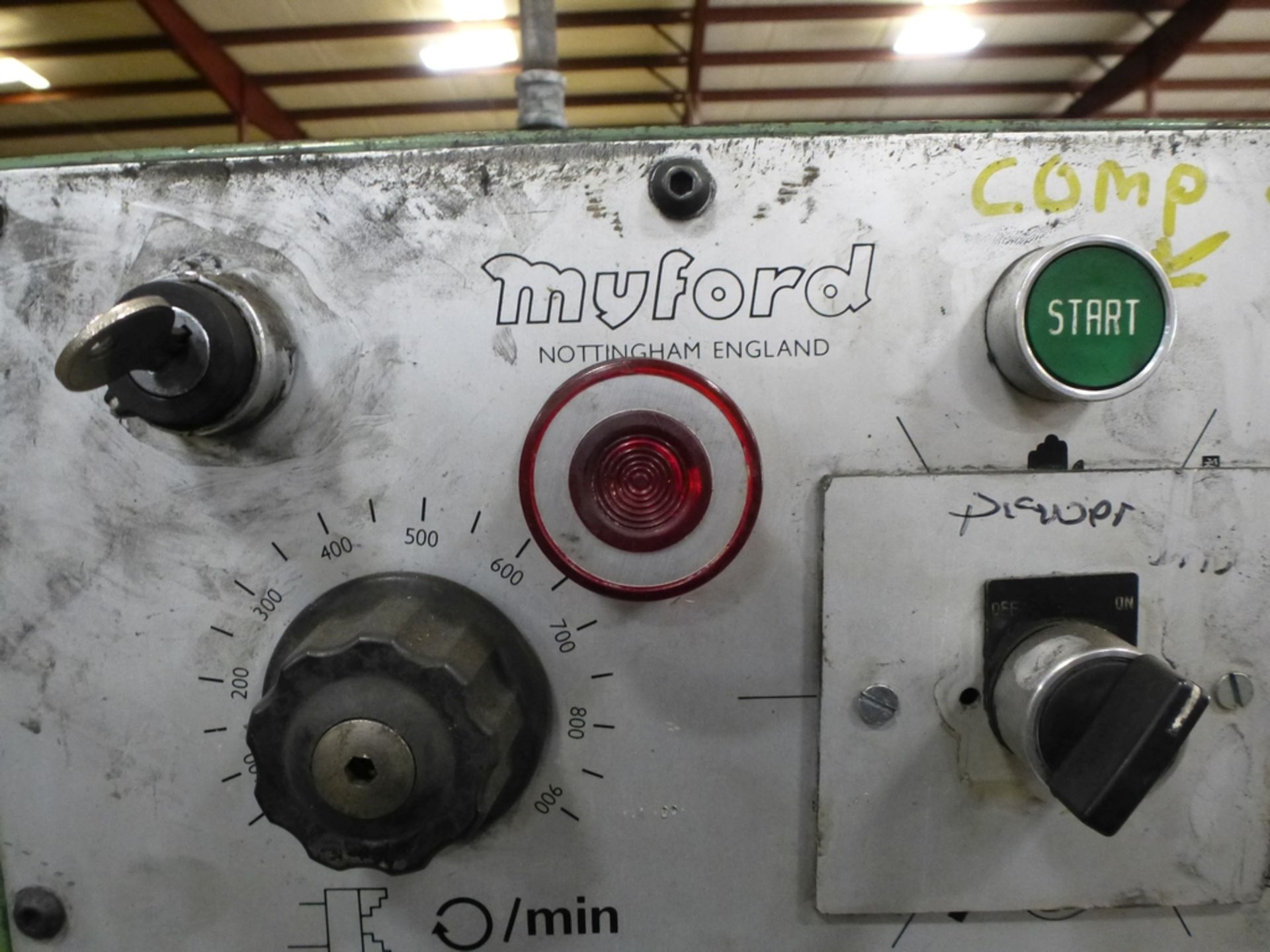 Myford Cylidrical Grinder - YTA Warehouse - Bild 10 aus 11