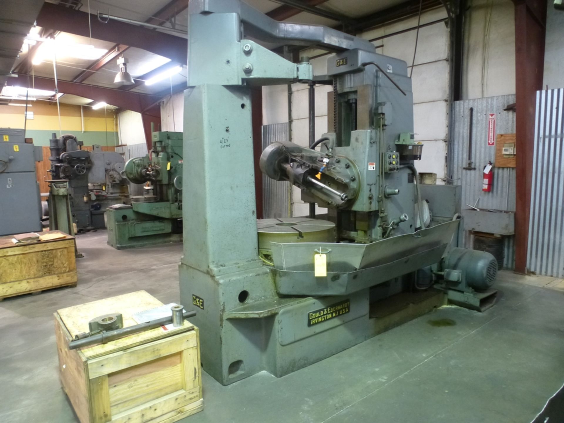 48H Gould & Eberhardt Universal Gear Hobber - North Spartanburg, SC - Maximum Gear Diameter 48";