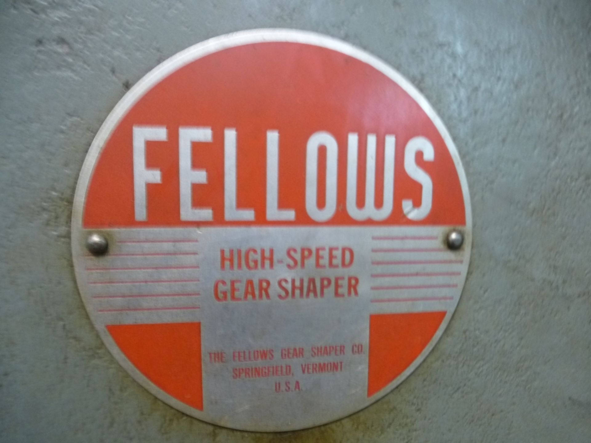 7A Fellows Gear Shaper - North Spartanburg, SC - Maximum Pitch Diameter 7"; Maximum Gear Face Width - Image 7 of 12