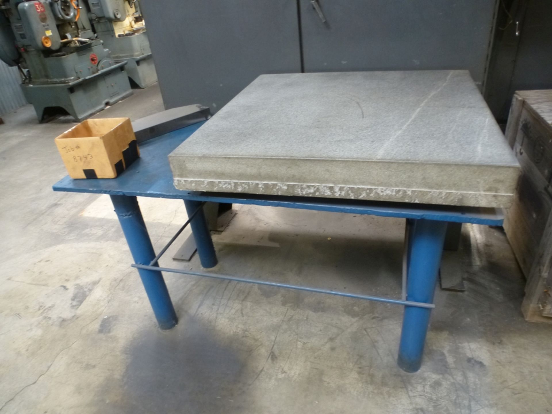 34" x 34" Granite Surface Plate w/ Steel Table - North Spartanburg, SC