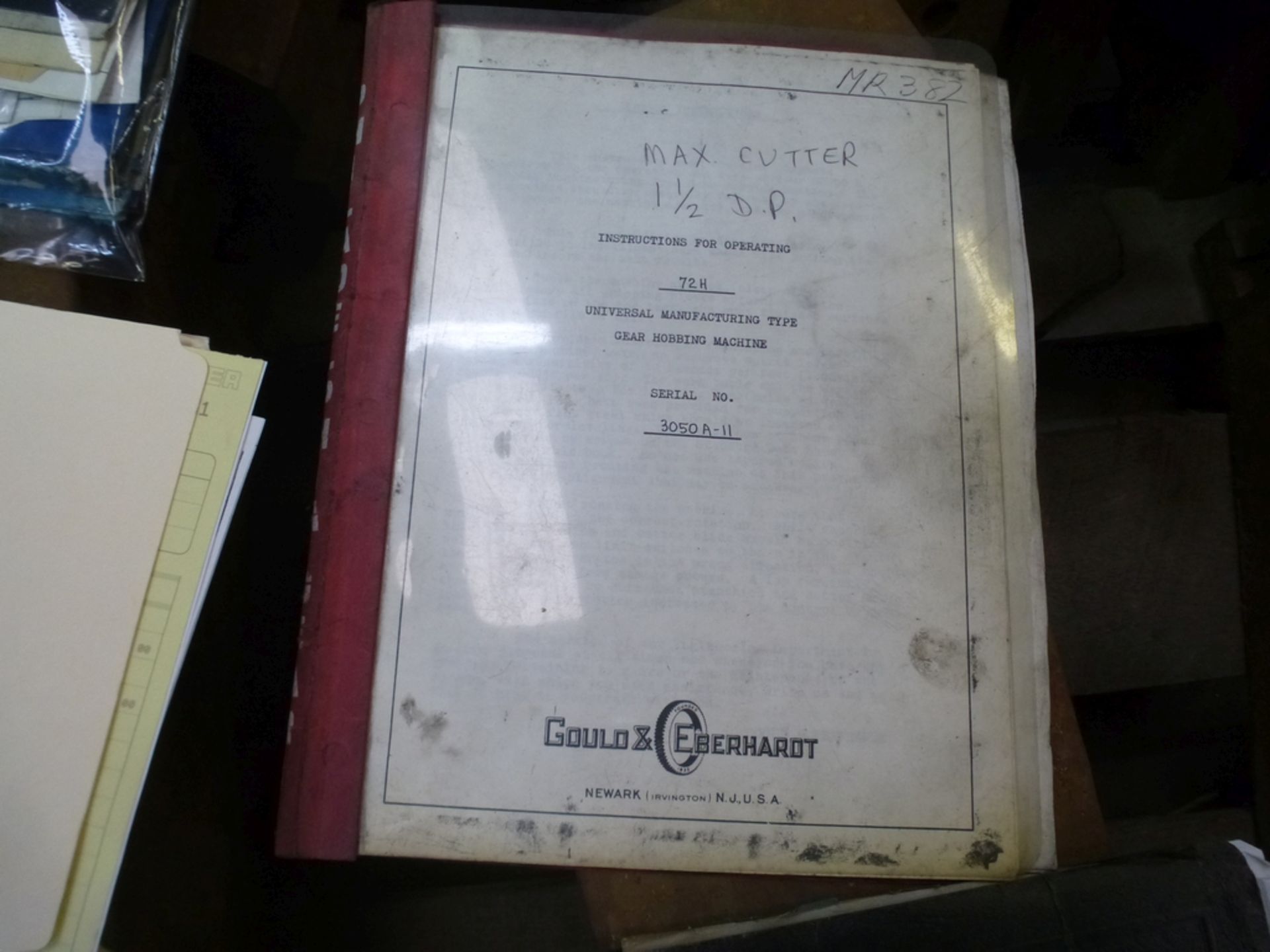 72H Gould & Eberhardt Universal Gear Hobber - North Spartanburg, SC - S/N 2880A11; Maximum Gear - Image 20 of 22