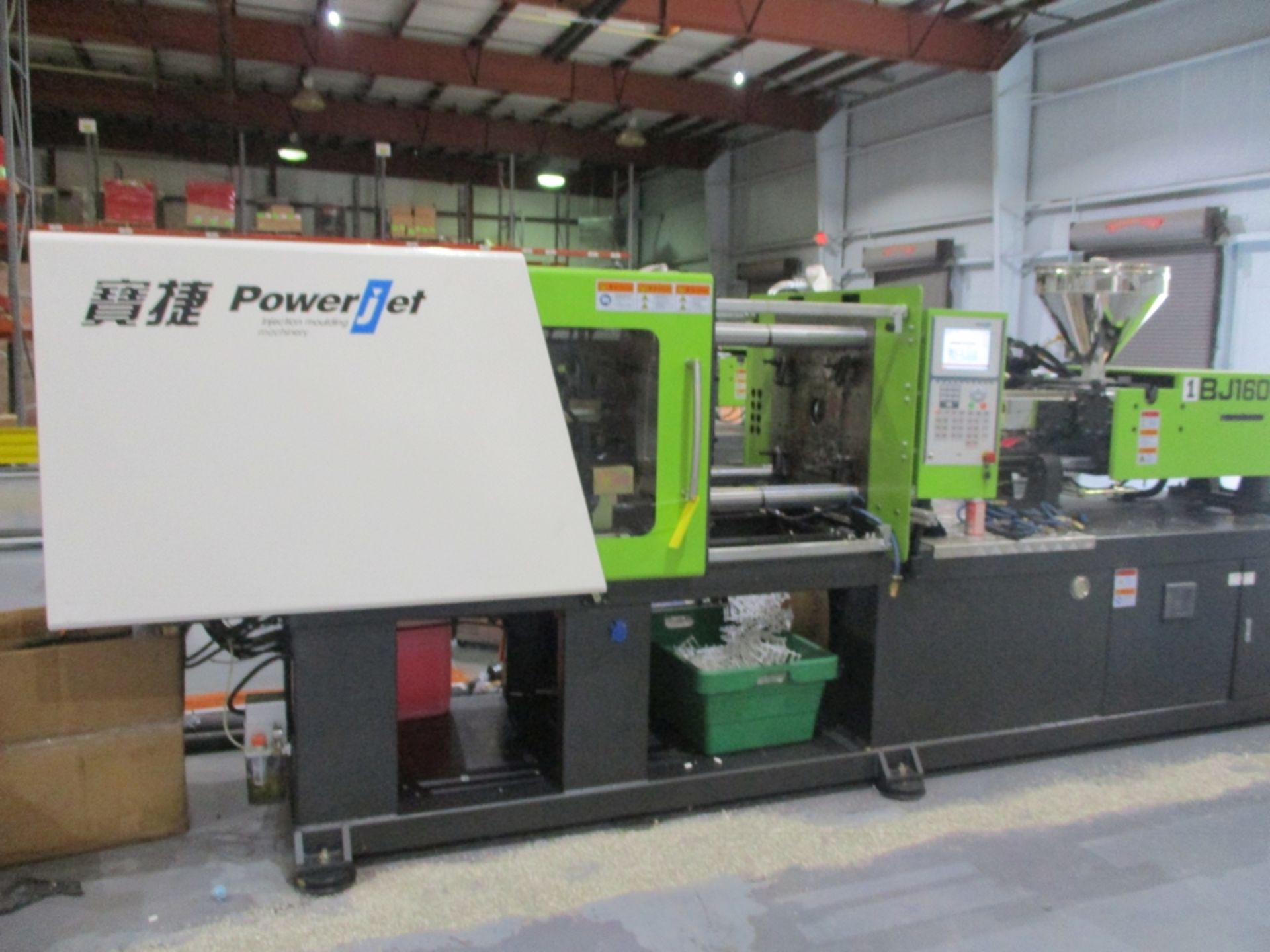 Powerjet BJ160-V6 160-Ton Injection Molding Machine - Variable Pump; Clamping Force: 160 Ton; - Image 3 of 15