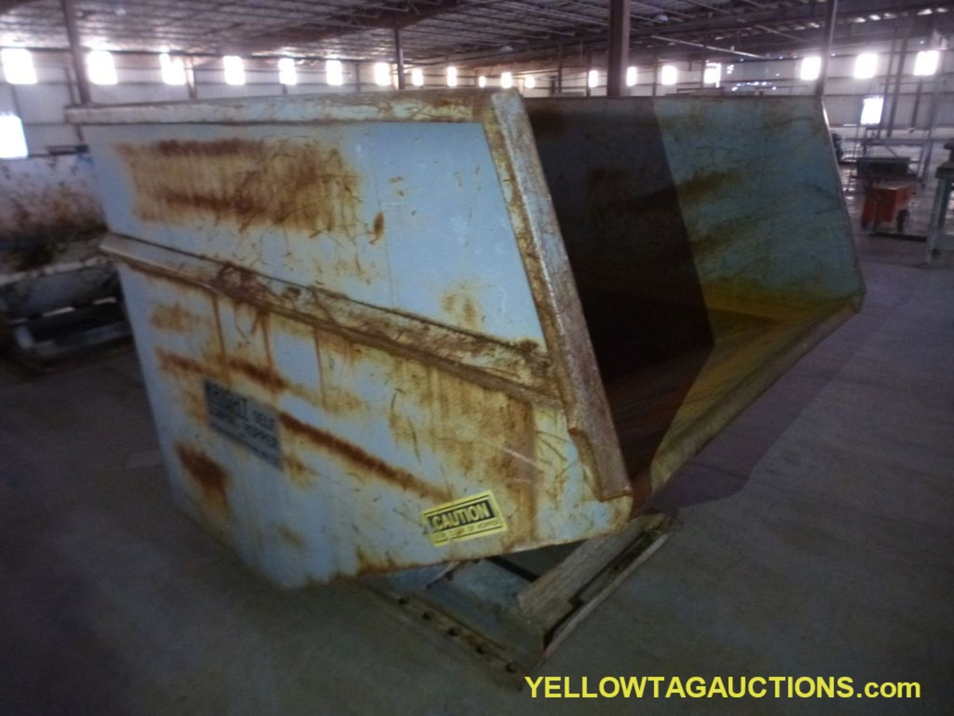 Wright McCullough Dump Hopper - 70" x 59" x 55" - Image 3 of 4