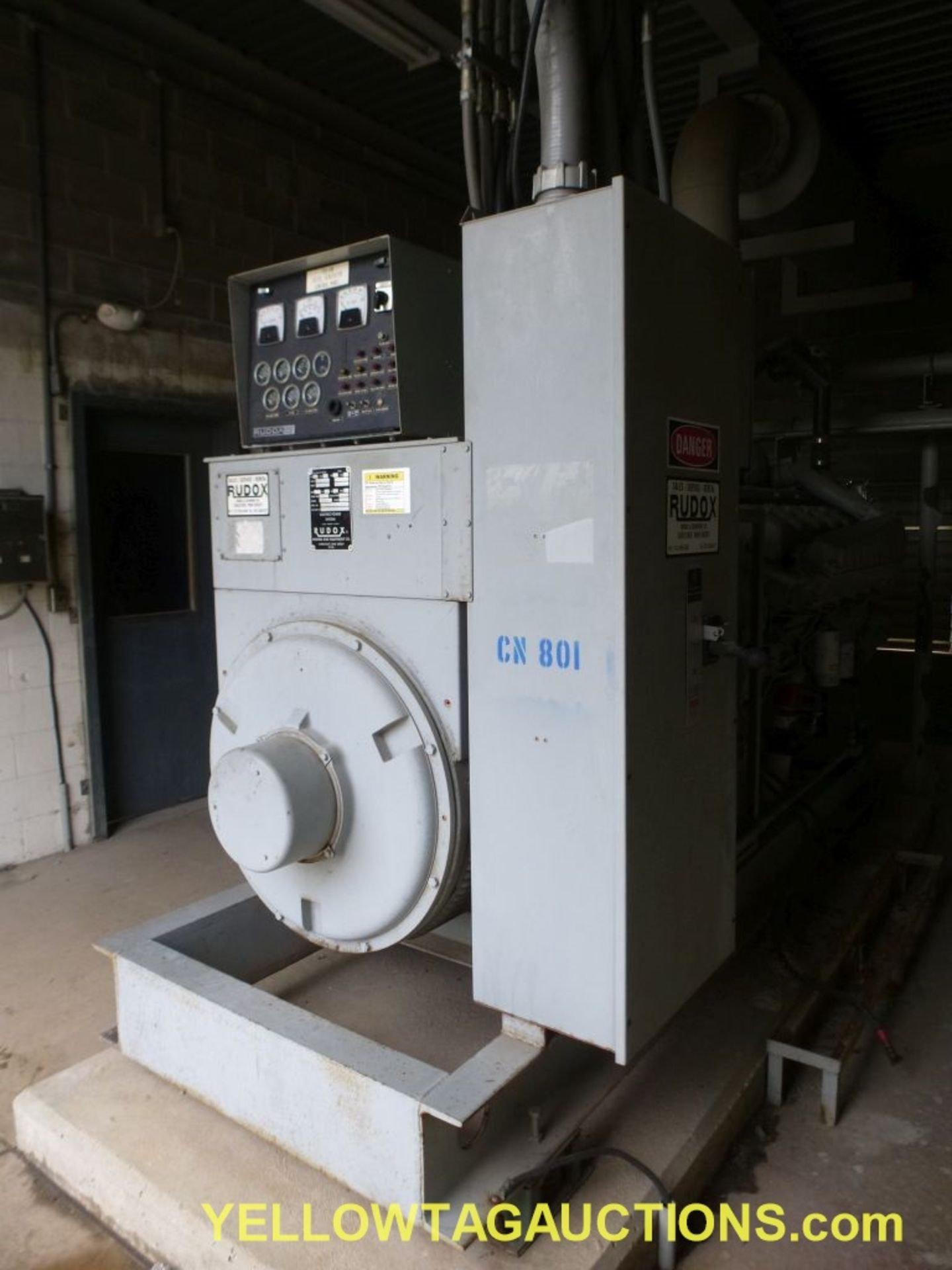 Rudox Diesel Generator - Model No. RM 750; 750 KW; 937 KVA; 277/480V; 1800 RPM; 679 Hours; Includes: - Image 4 of 23