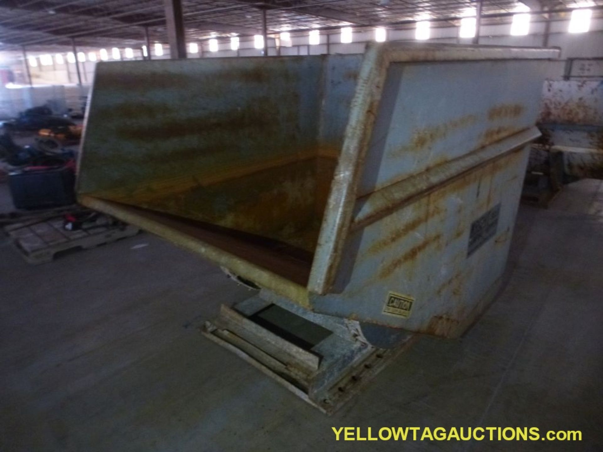 Wright McCullough Dump Hopper - 70" x 59" x 55" - Image 2 of 4