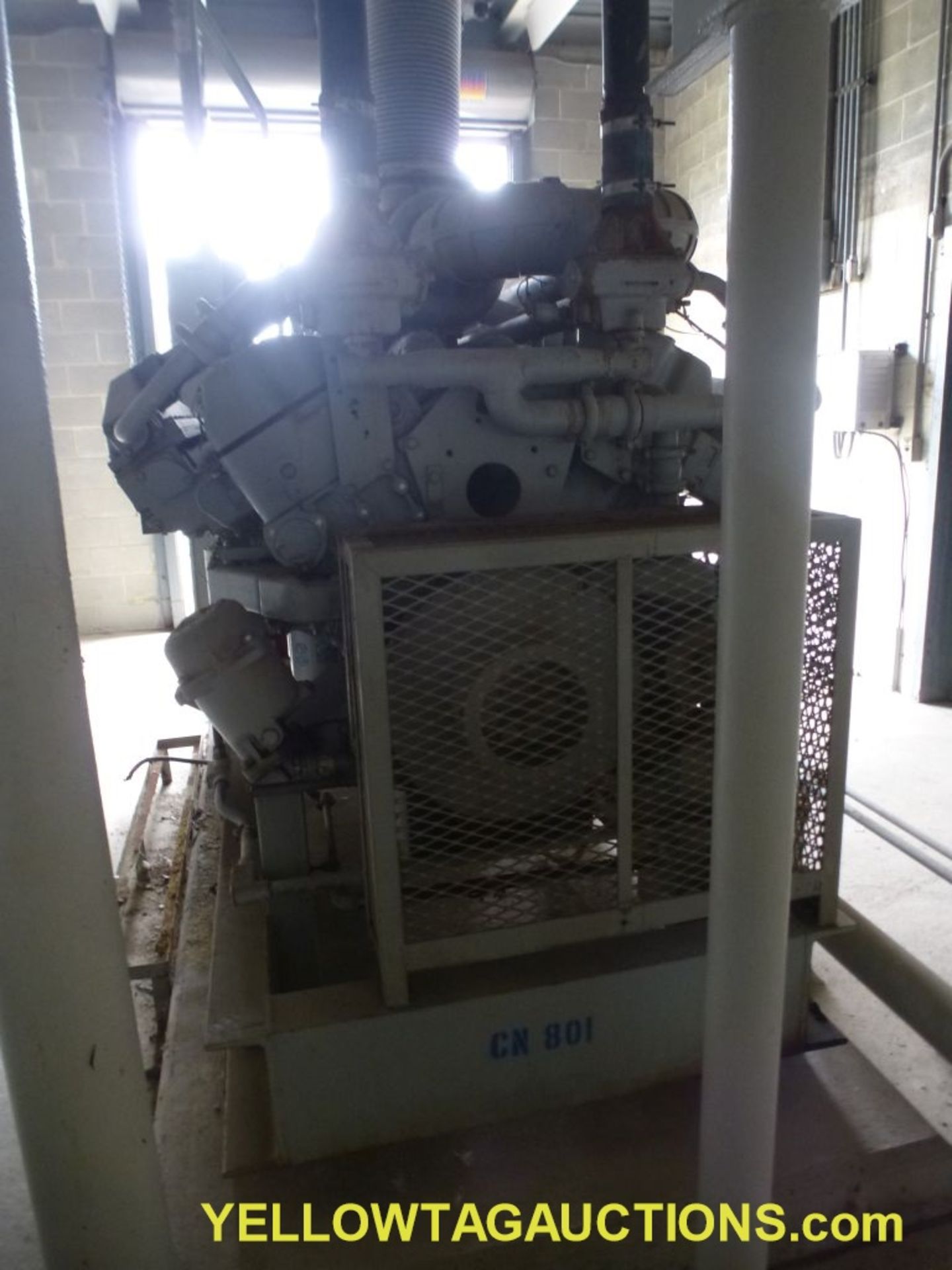 Rudox Diesel Generator - Model No. RM 750; 750 KW; 937 KVA; 277/480V; 1800 RPM; 679 Hours; Includes: - Image 8 of 23