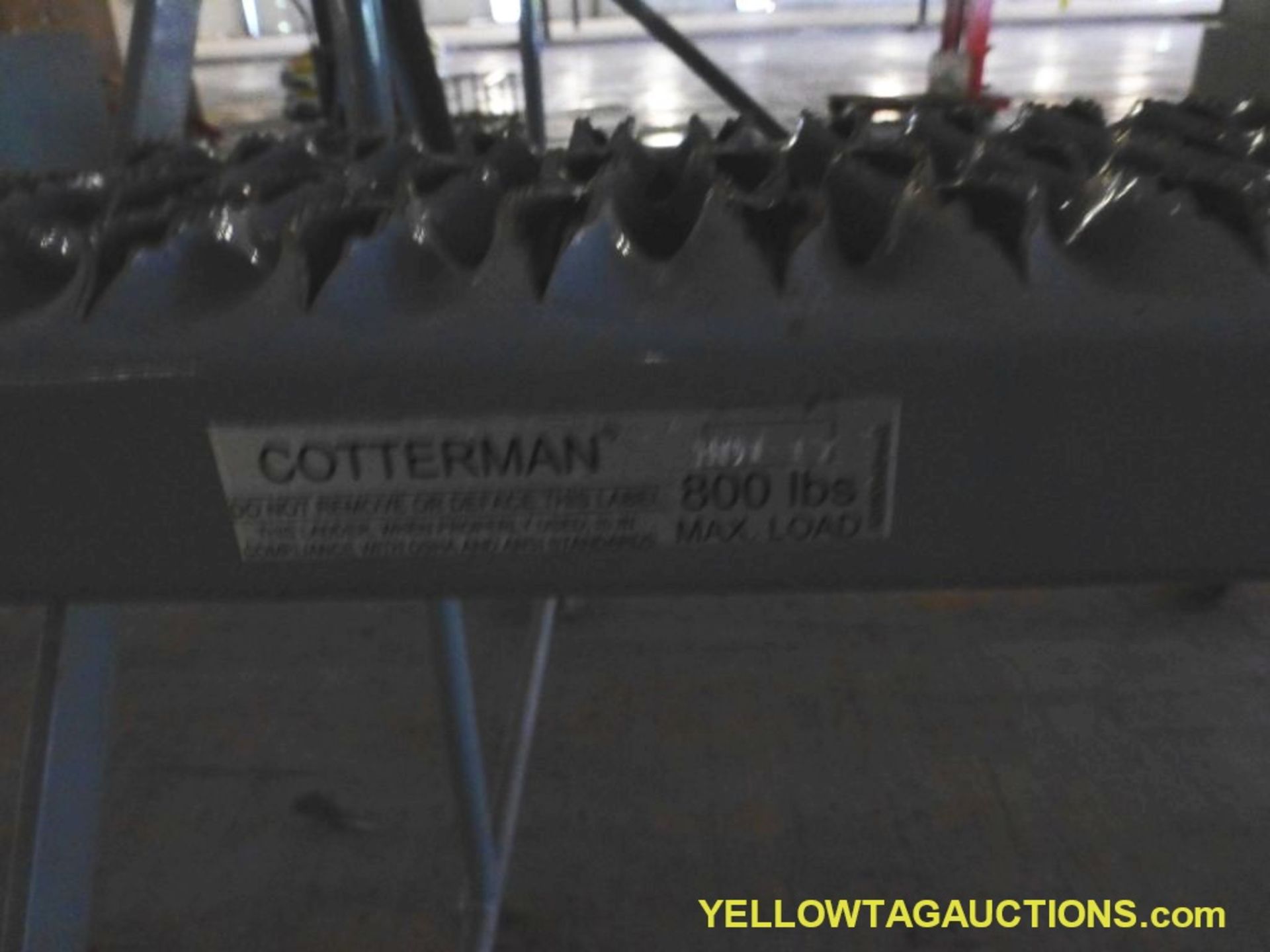 Cotterman Easy 50 Rolling Ladder - 800 lb Capacity - Image 6 of 6