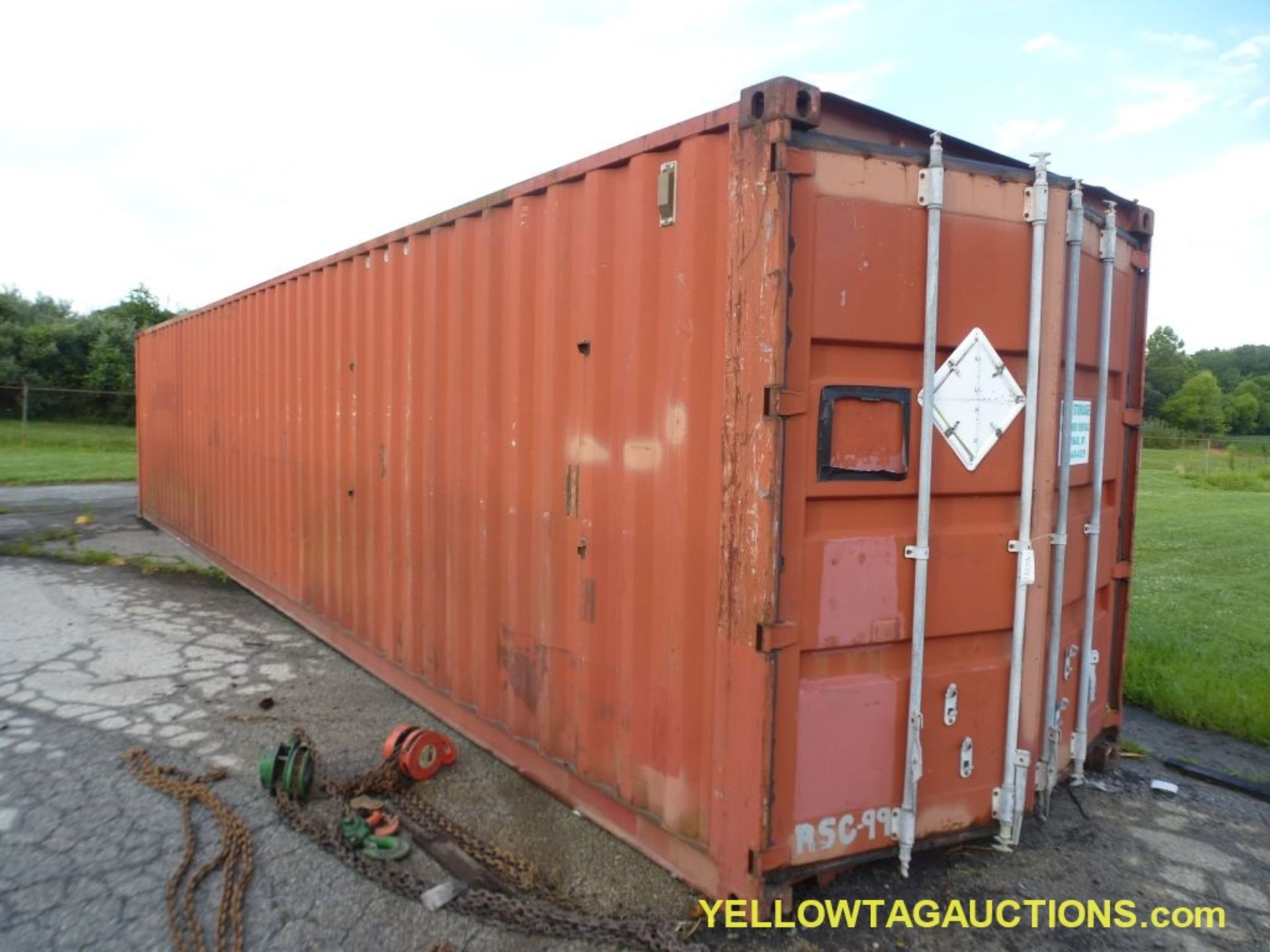 40' Shipping Container - 102" Height