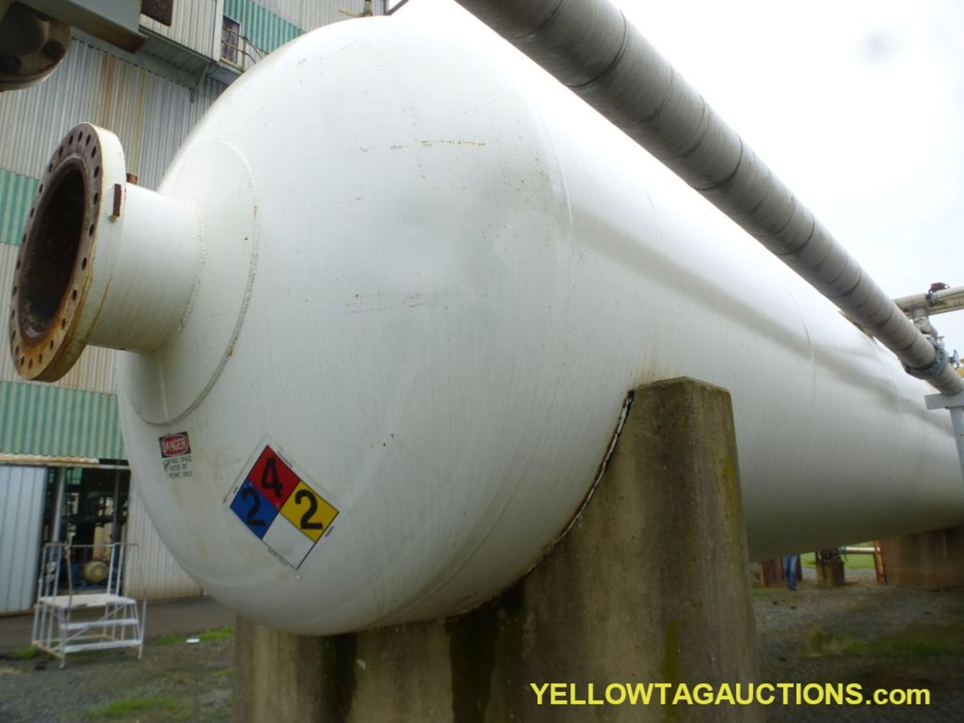 30,000 Gallon Pressure Vessel - 803" Length; PSI: Original 200, Recertified at 125; Includes: 2 - Image 13 of 17