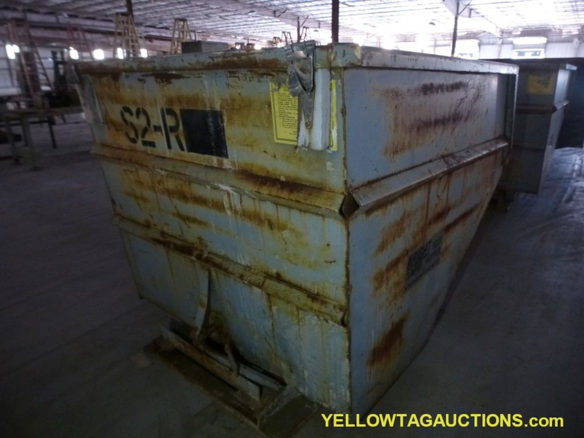 Wright McCullough Dump Hopper - 70" x 59" x 55" - Image 4 of 4