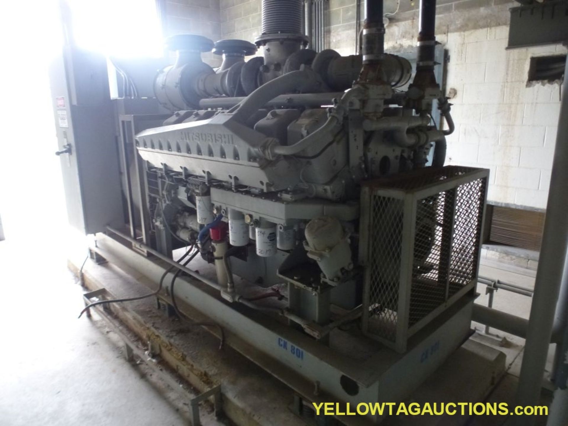 Rudox Diesel Generator - Model No. RM 750; 750 KW; 937 KVA; 277/480V; 1800 RPM; 679 Hours; Includes: - Image 7 of 23