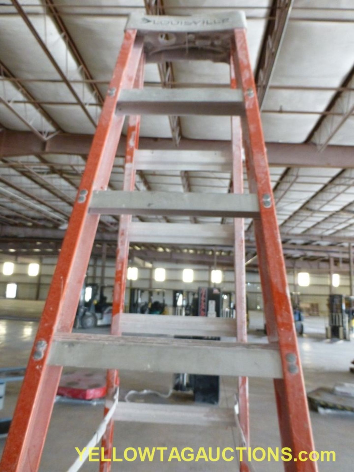 Louisville 10' Fiberglass Ladder - Image 2 of 4