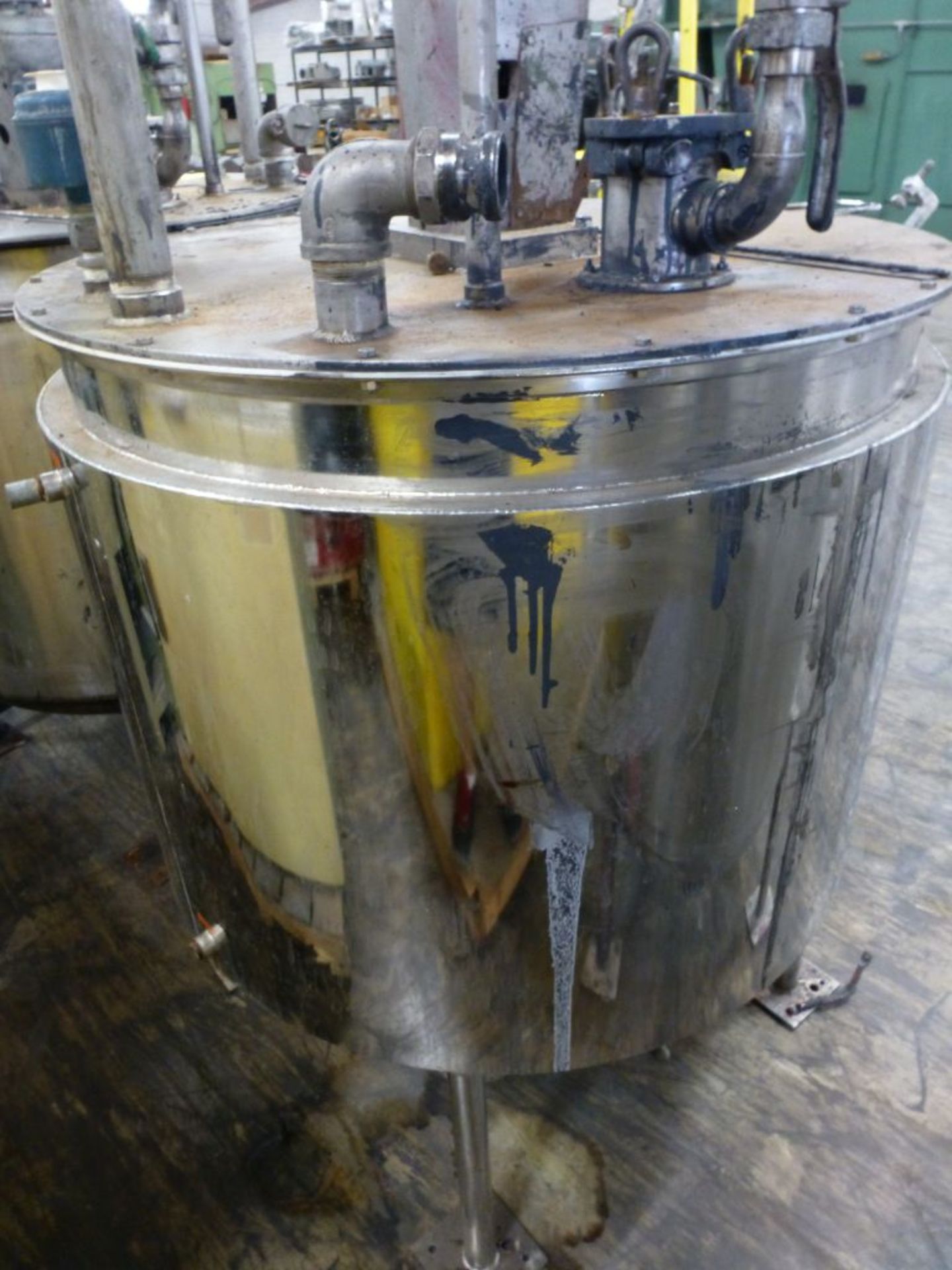 1987 Graco 616-337 Stainless Steel Tank|Includes: Graco Agitator Model No. LSA-117; (2) UFM Flow - Image 2 of 7