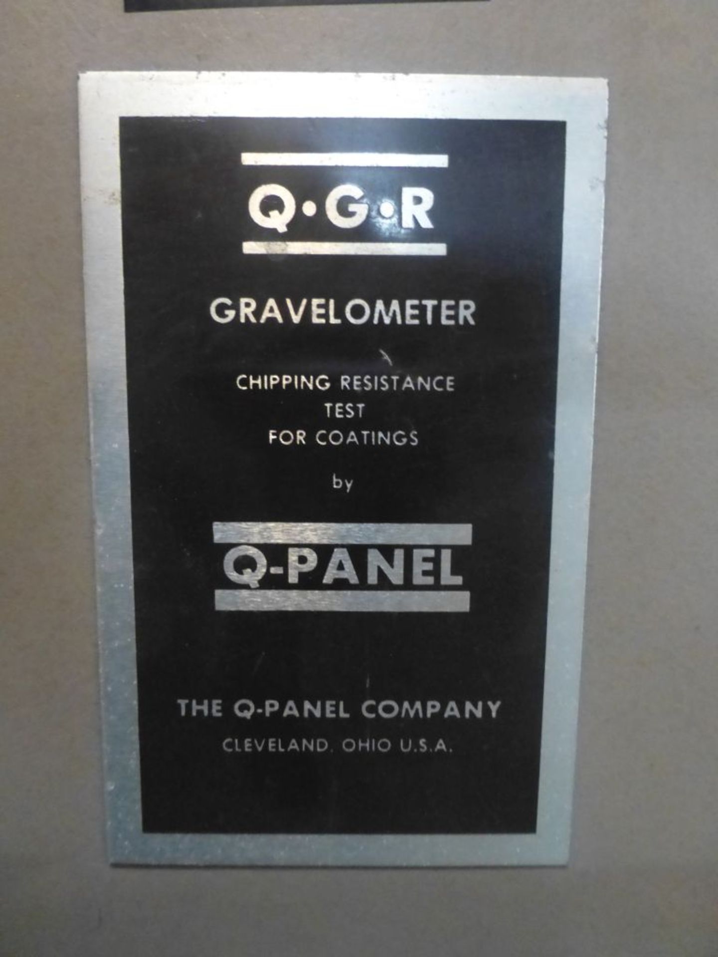 Q-Panel Co. Gravelometer|Model No. 0GR - Image 7 of 9