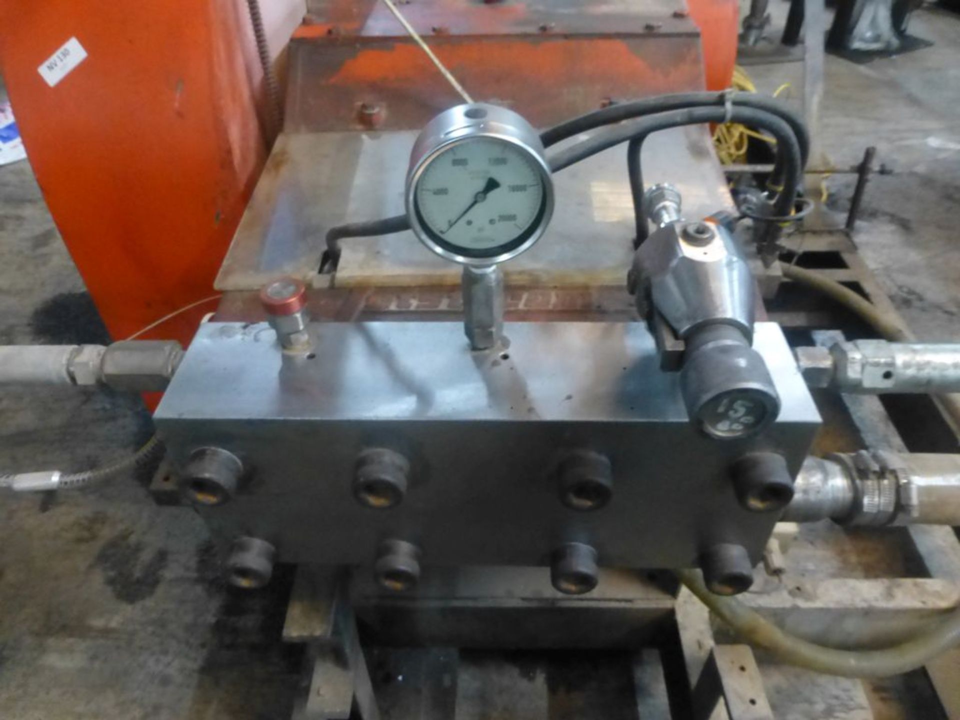 NLB 10,000 PSI Waterblasting Pump|Model No. 10200E-1 1/4 - Image 3 of 19