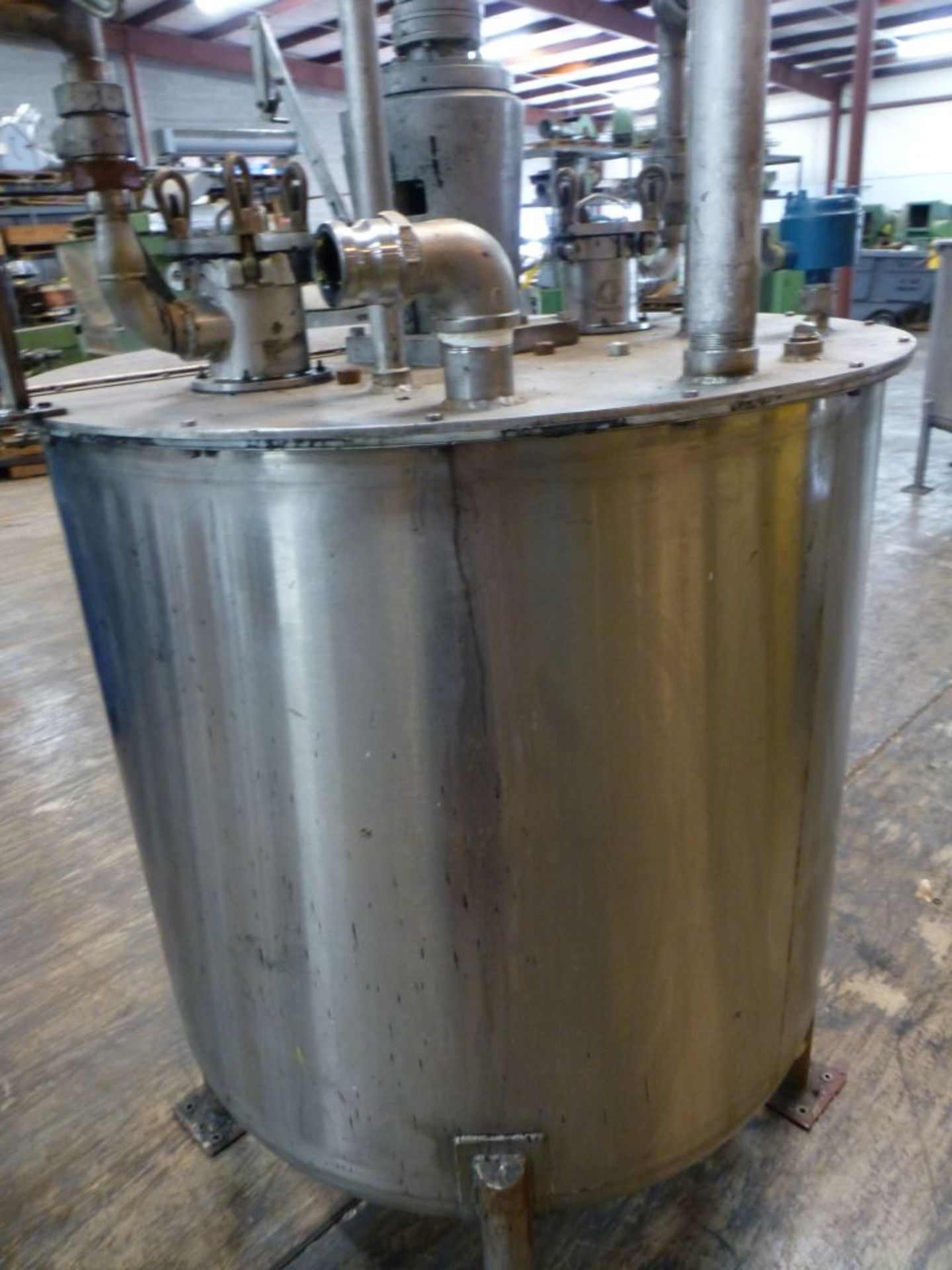 1987 Graco 616-337 Stainless Steel Tank|Includes: Graco Agitator Model No. LSA-117; (2) UFM Flow - Image 2 of 9