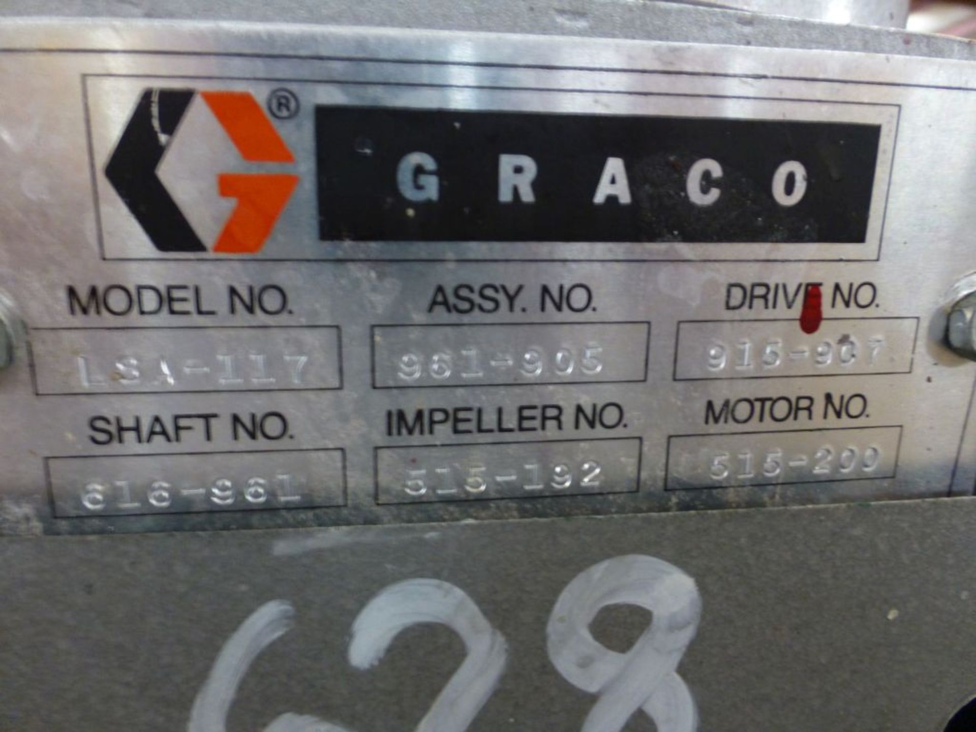 1987 Graco 616-341 Stainless Steel Tank|Includes:; Graco Agitator & Drexel Brook Sensor Model No. - Image 6 of 8