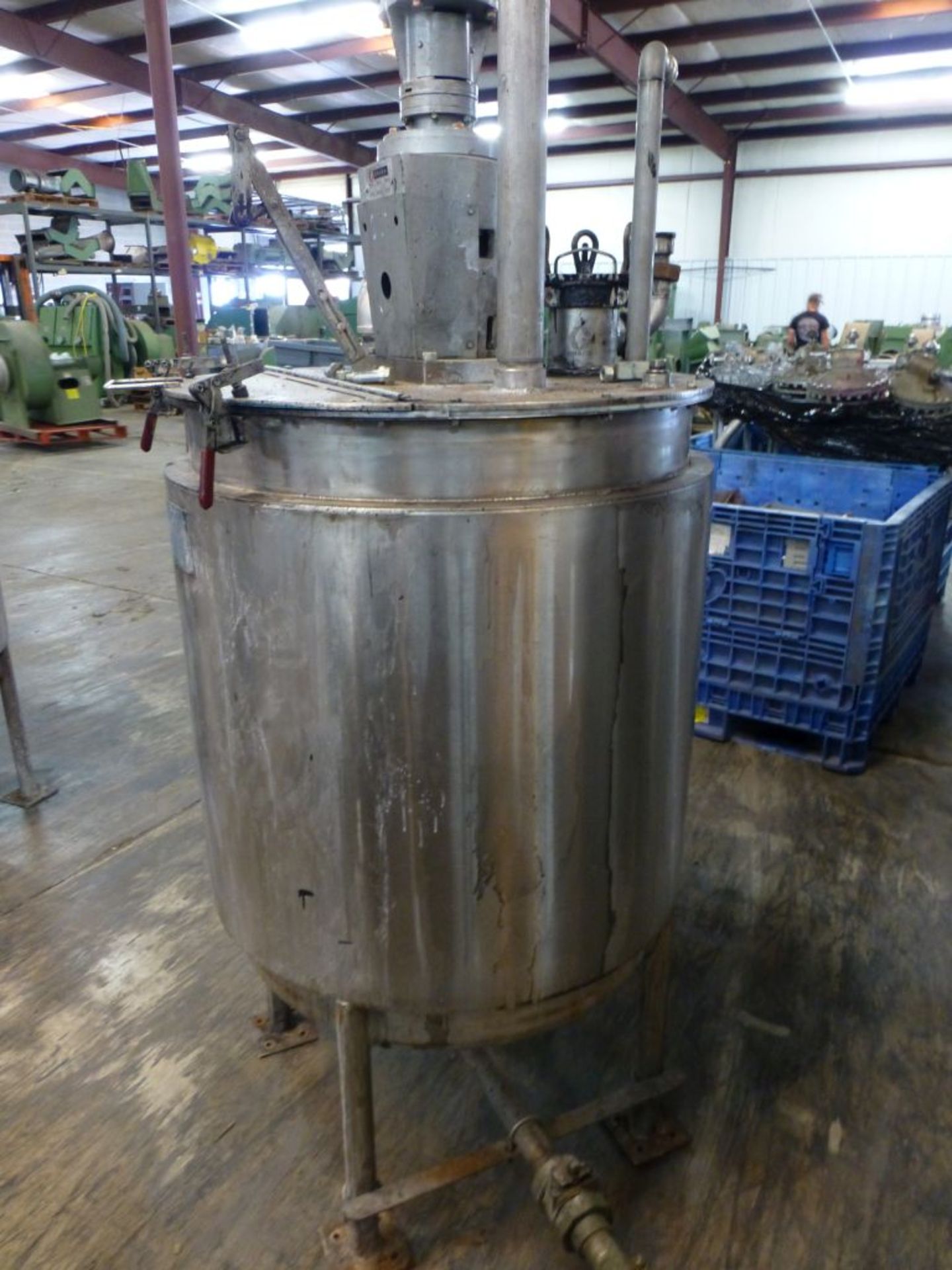 1987 Graco 616-341 Stainless Steel Tank|Includes:; Graco Agitator & Drexel Brook Sensor Model No. - Image 2 of 8