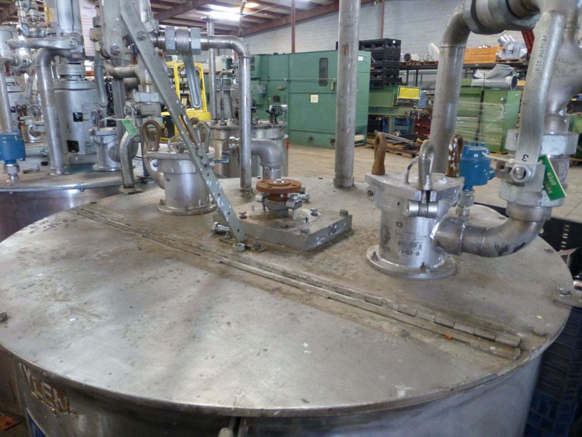 1987 Graco 616-337 Stainless Steel Tank|Includes: Graco Agitator Model No. LSA-117; (2) UFM Flow - Image 3 of 8