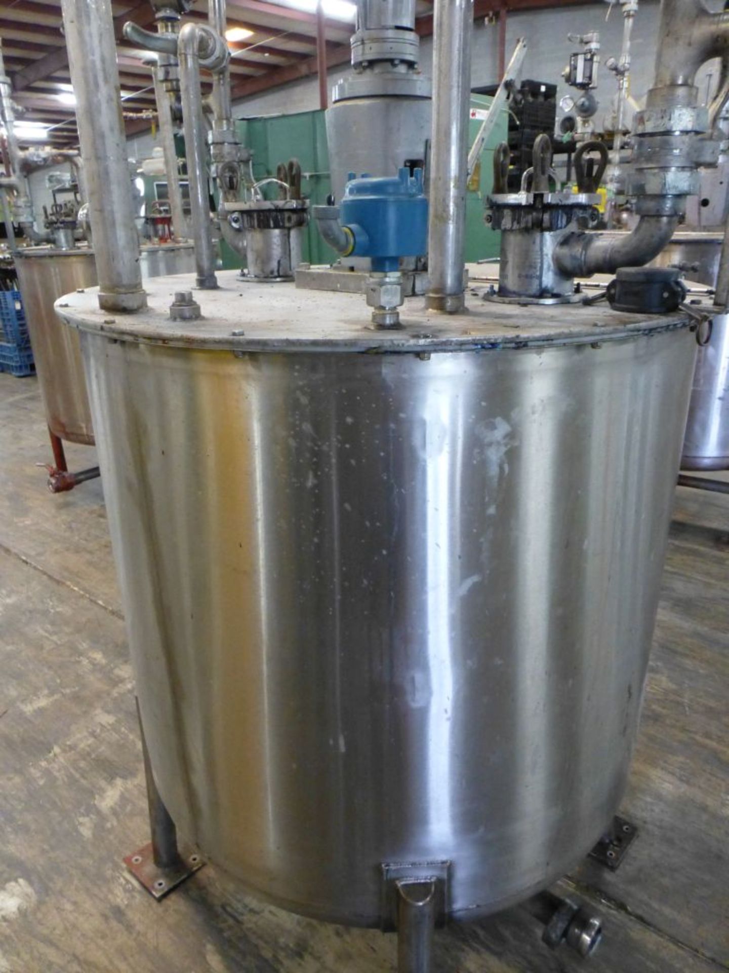 1987 Graco 616-337 Stainless Steel Tank|Includes: Graco Agitator Model No. LSA-117; (2) UFM Flow - Image 2 of 9