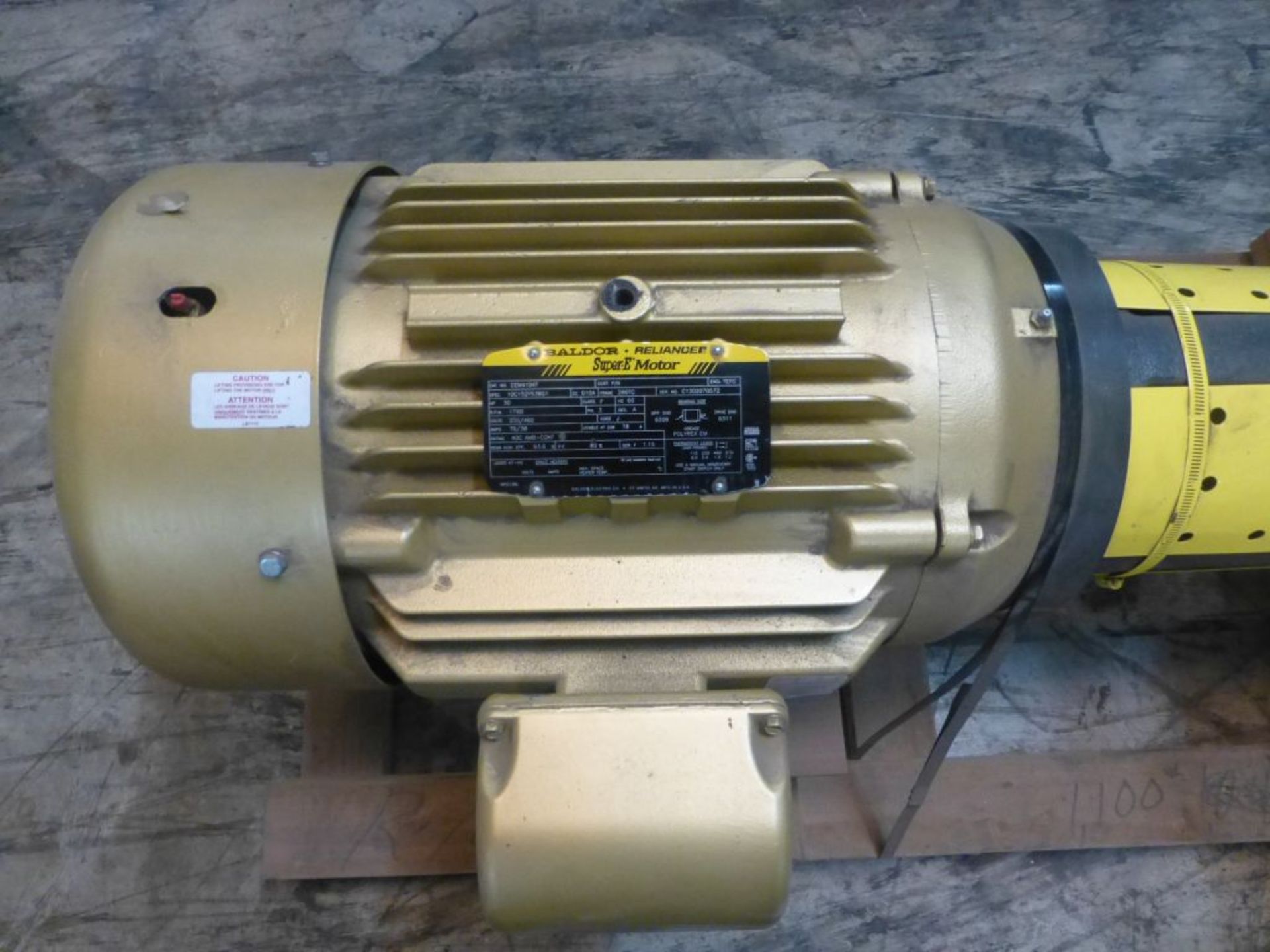 Gusher Pump w/Motor|Part No. Z223536; 30 HP; 230/460V; 1750 RPM - Image 11 of 12
