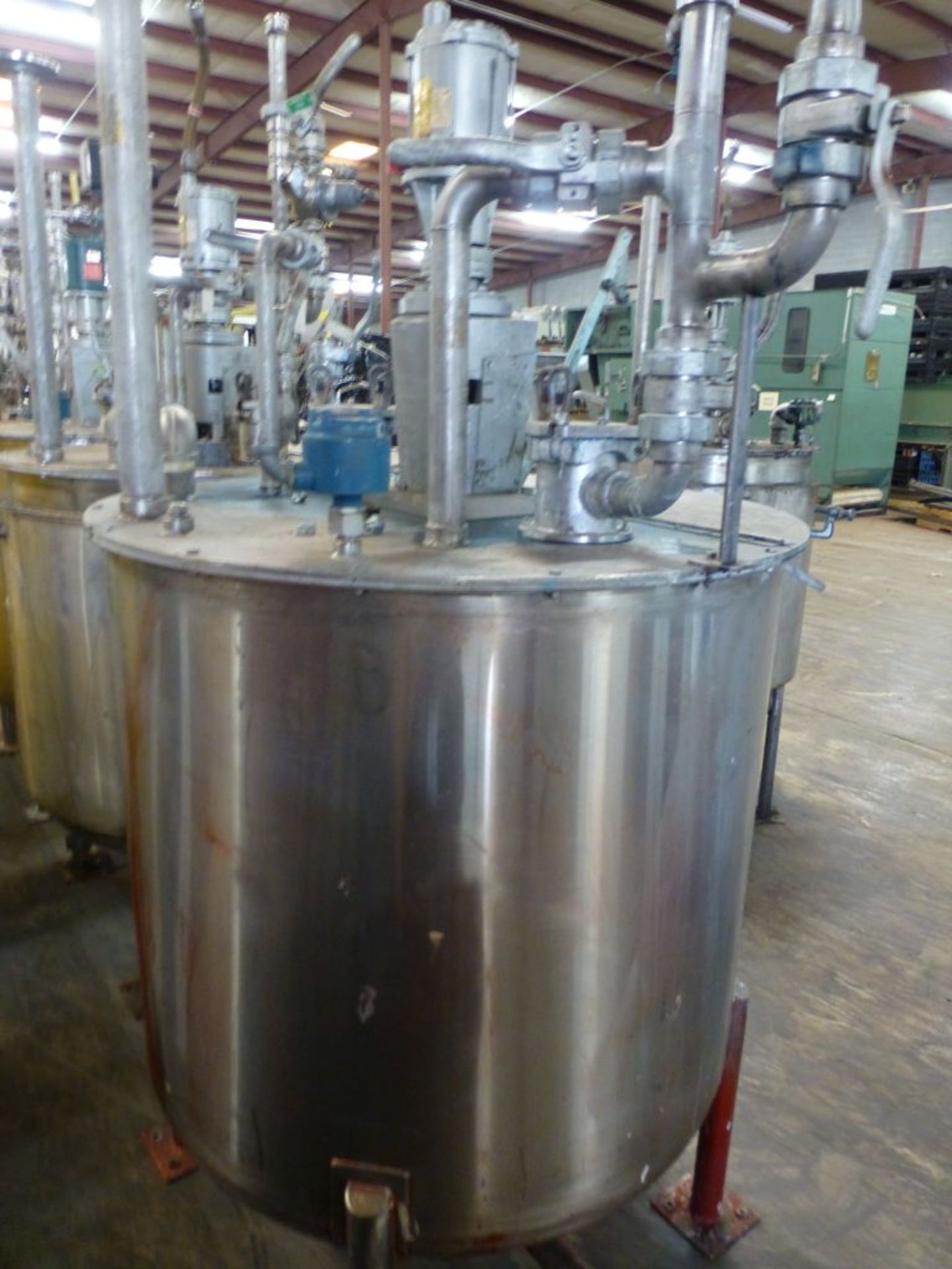 1987 Graco 616-337 Stainless Steel Tank|Includes: Graco Agitator Model No. LSA-117; (2) UFM Flow - Image 2 of 9