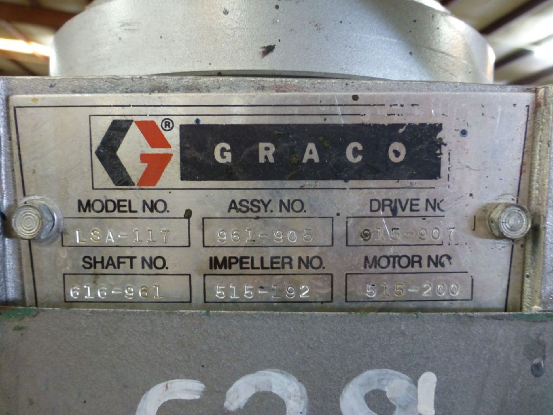 1987 Graco 616-341 Stainless Steel Tank|Includes:; Graco Agitator & Drexel Brook Sensor Model No. - Image 5 of 8