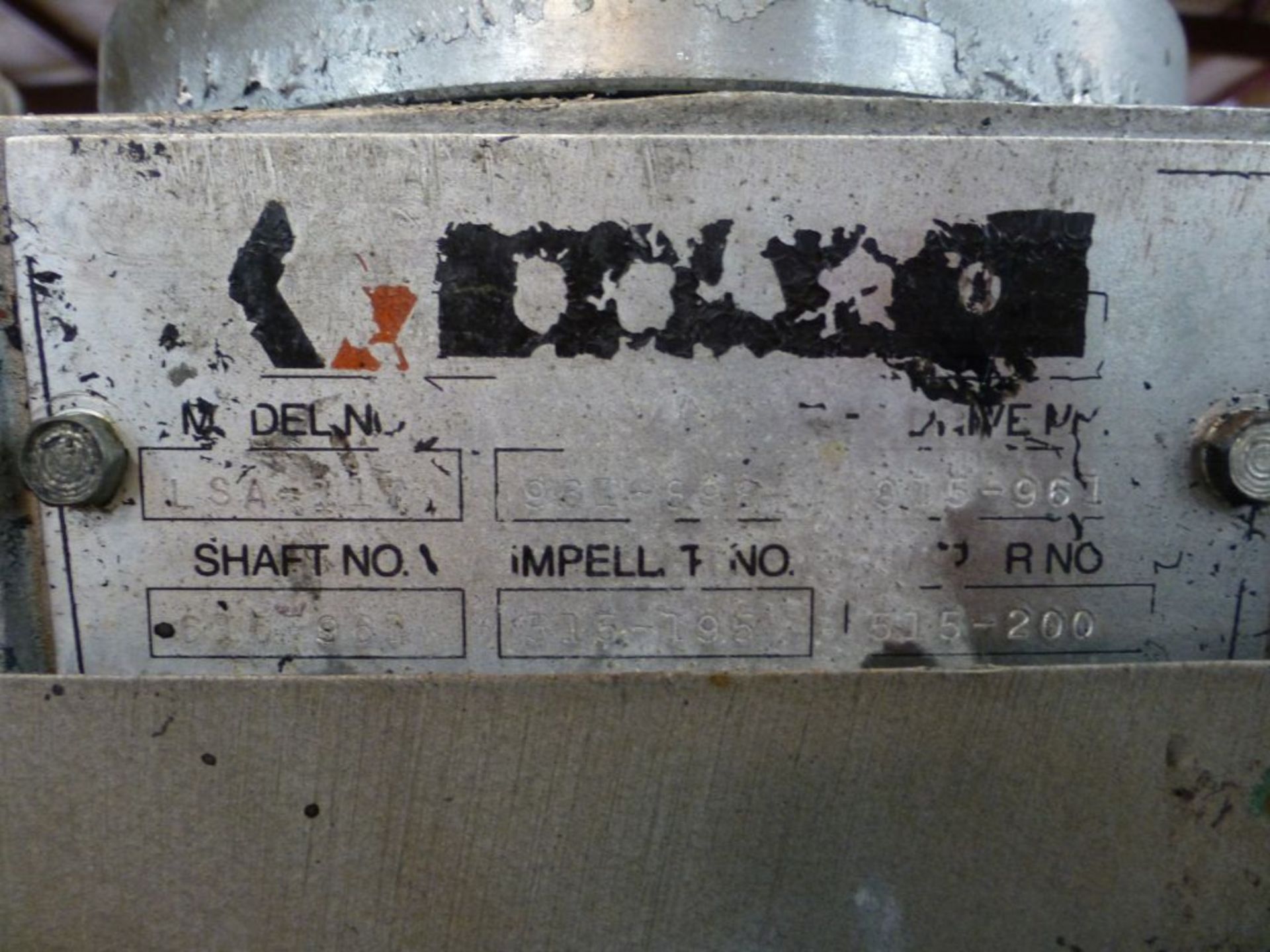 1987 Graco 616-337 Stainless Steel Tank|Includes: Graco Agitator Model No. LSA-117; (2) UFM Flow - Image 7 of 9