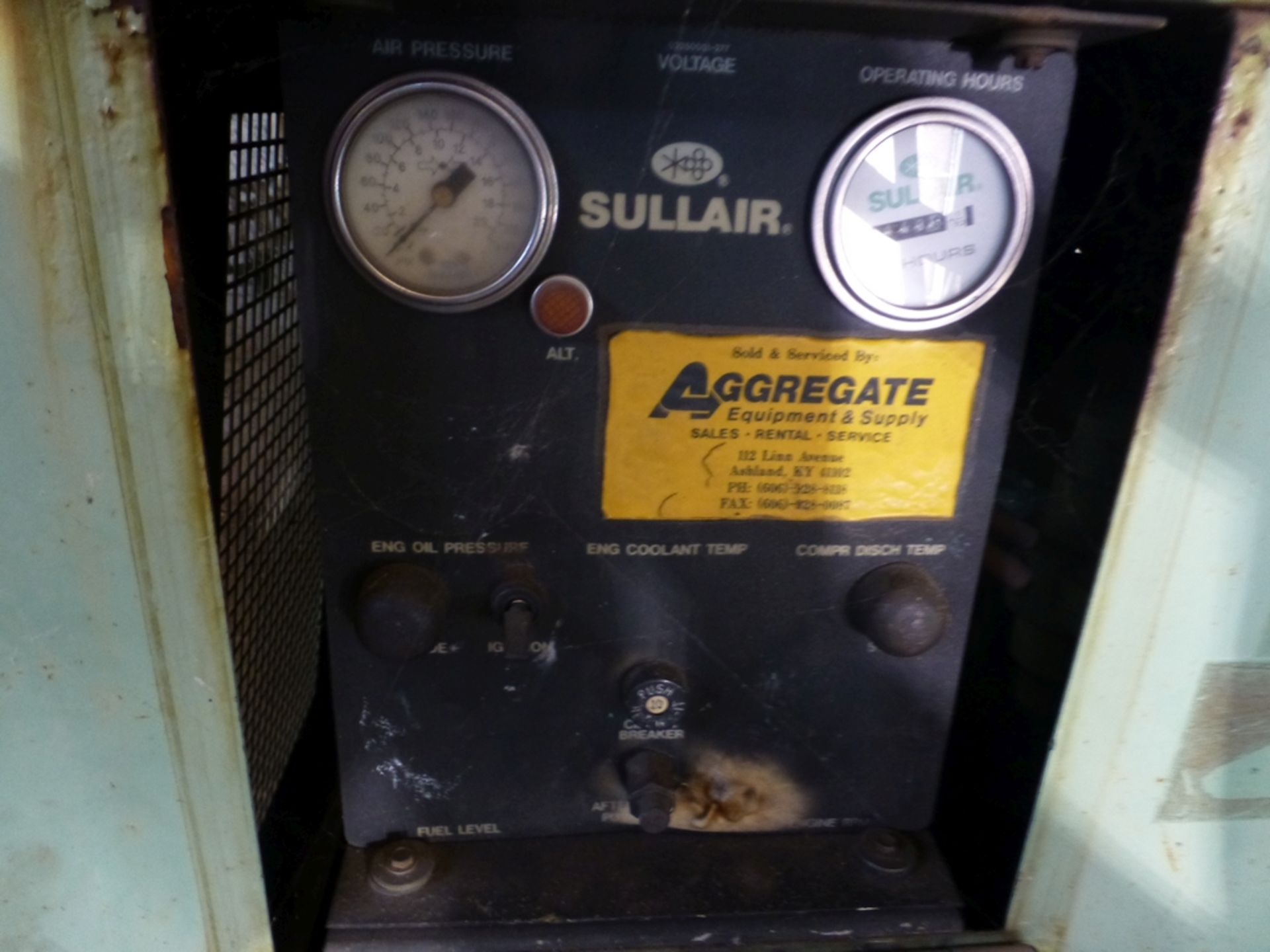 Sullair Towable Diesel Air Compressor|John Deere Engine; 100 PSI; 185 CFM; 1,143 Hours; Model: 185 - Image 5 of 16