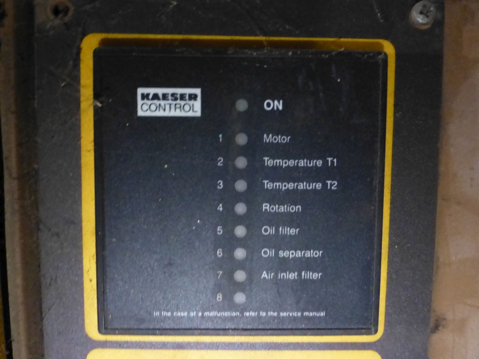 Kaeser DS 200 Air Compressor|150 HP; Service Hours: 5,144; Load Hours; 1,999; S/N 202445 - Image 8 of 13