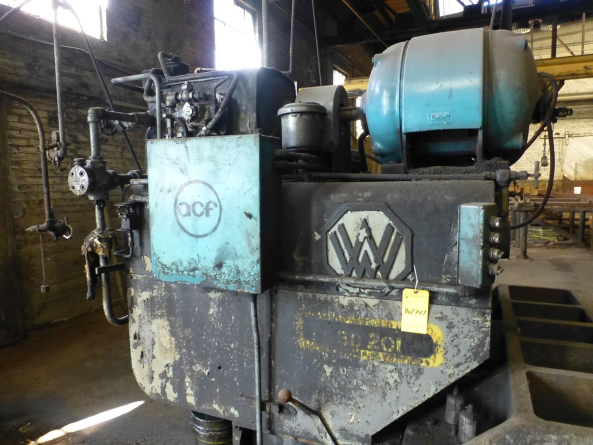 Williams & White 100 Ton Hydraulic Bulldozer|12" x 60" Cross Head; S/N: 0-3154 - Image 6 of 16
