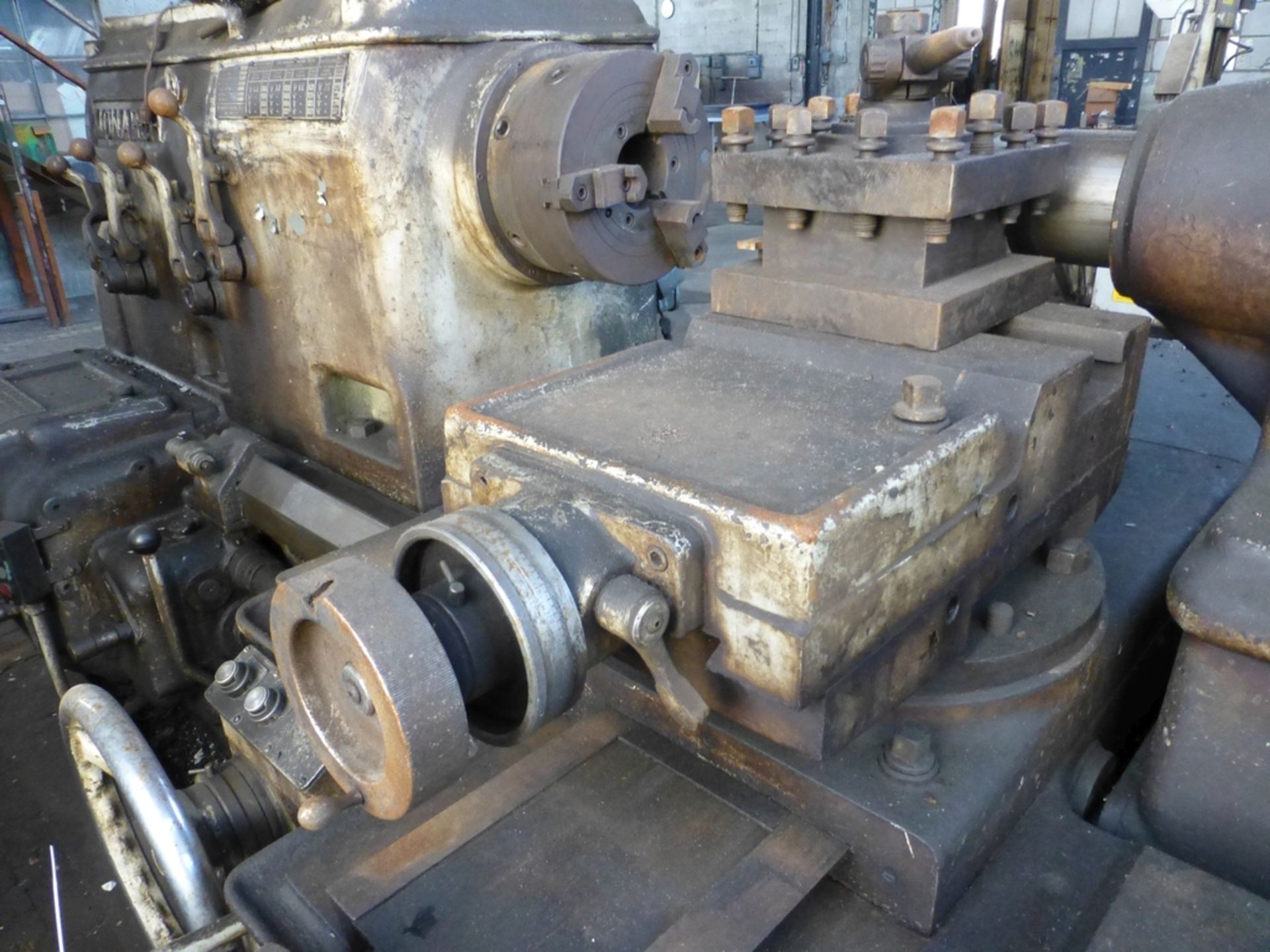 Monarch 40" x 204" Engine Lathe|Model No. 32NN; With Taper Attachment; 40" Actual Swing; 12" 3-Jaw - Image 11 of 19