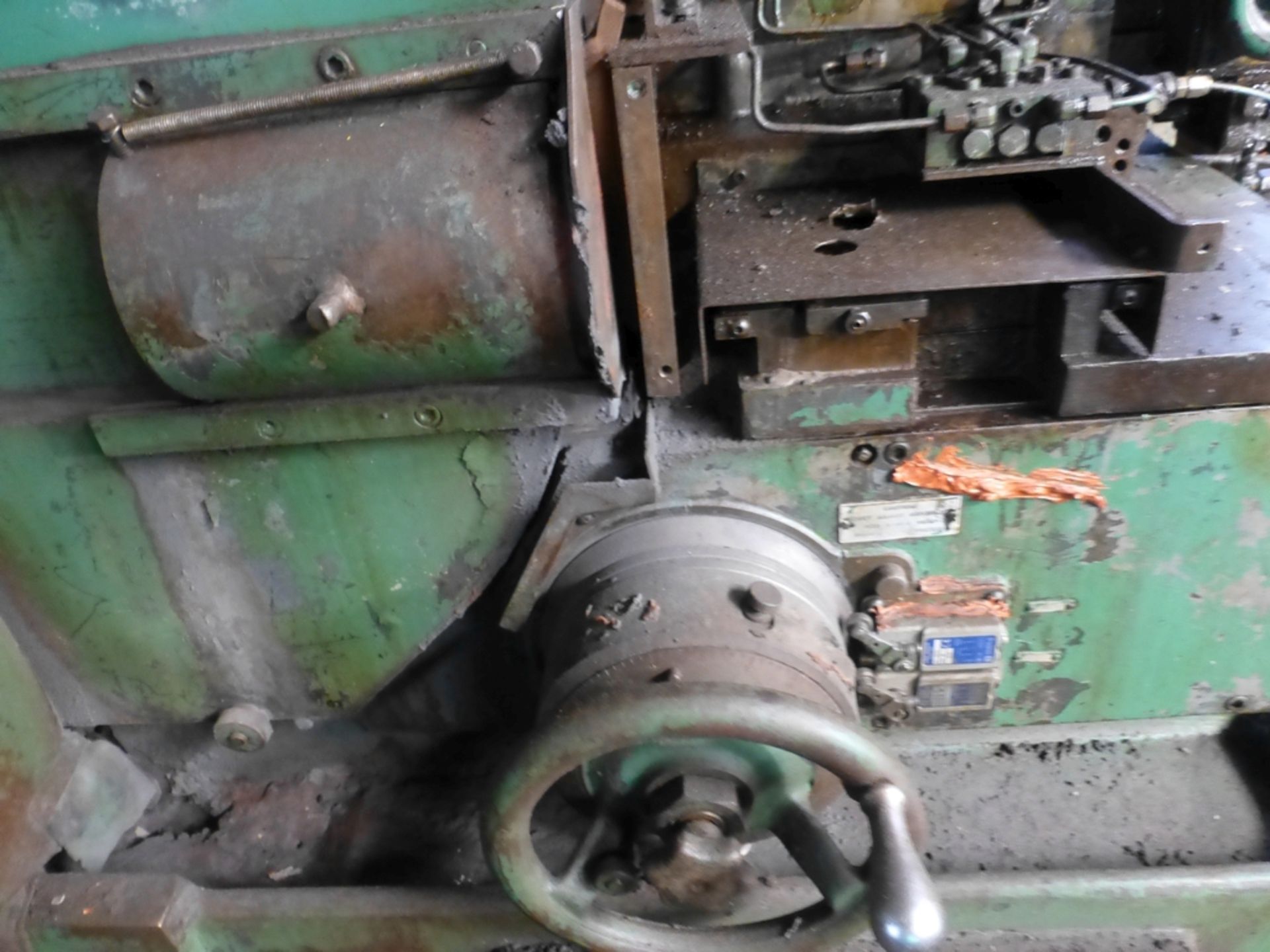 Landis Type R Centerless Grinder| Arranged as a Rail Car Axle Grinder - Image 9 of 11