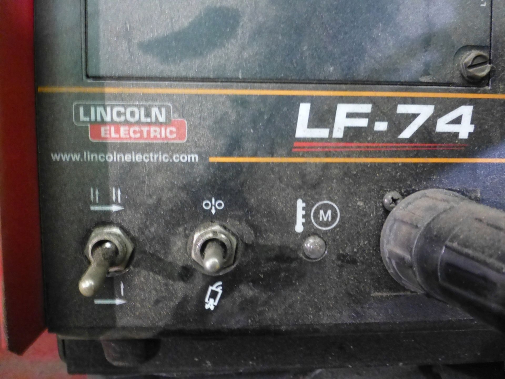 Lincoln Idealarc DC 600 Multi-Process Welder|With LF-74 Wire Feed - Image 10 of 12