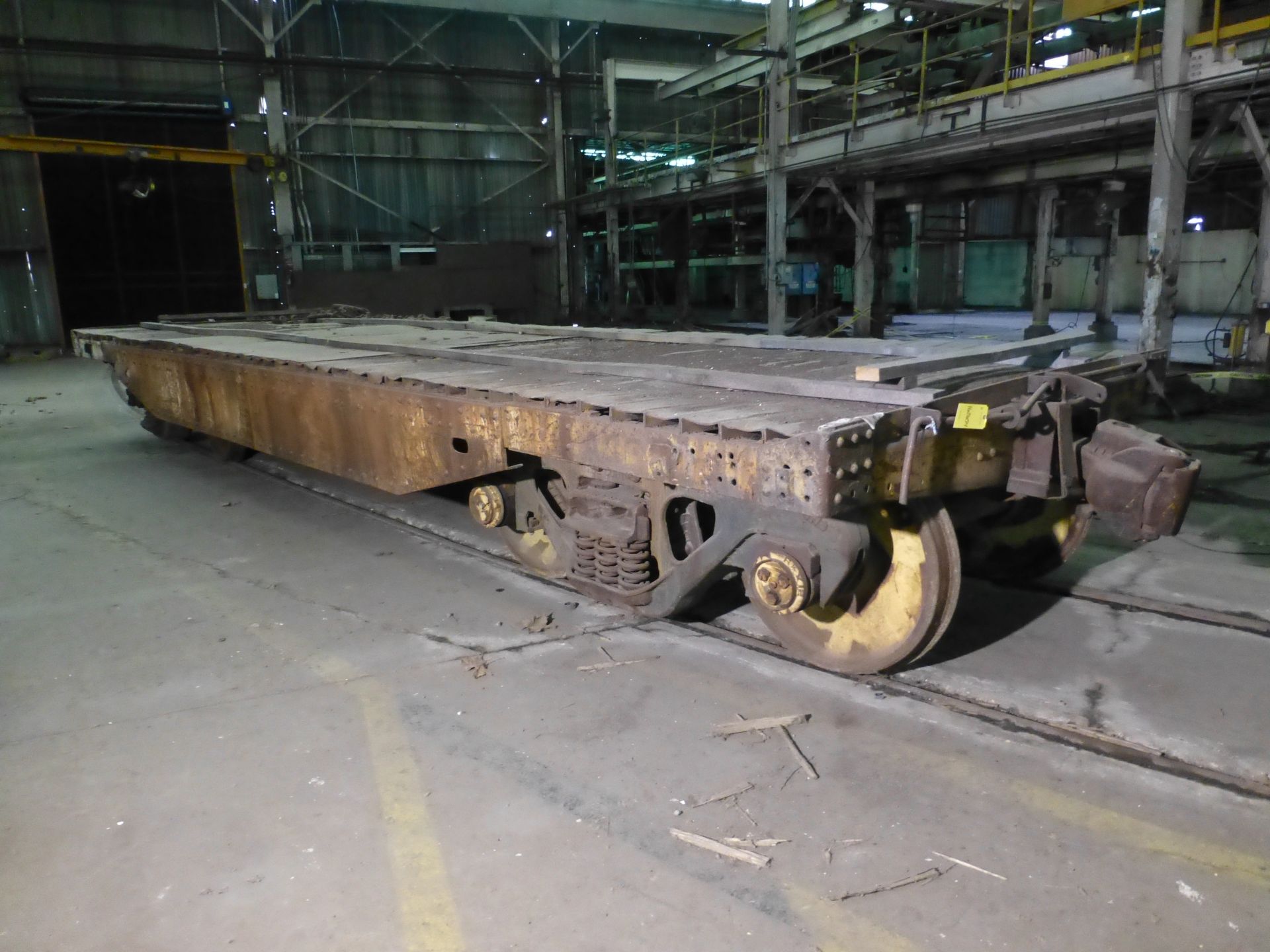 32' Flatbed Material Transport Rail Car|9' Wide