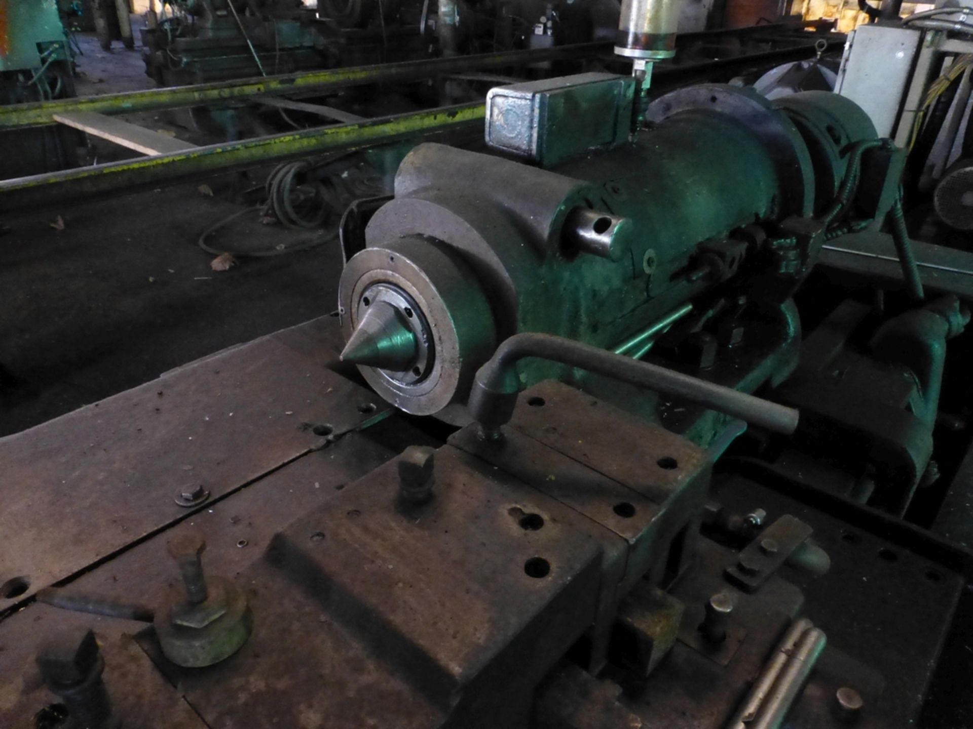 Betts Twin Carriage Center Drive Axle Lathe - Image 4 of 10