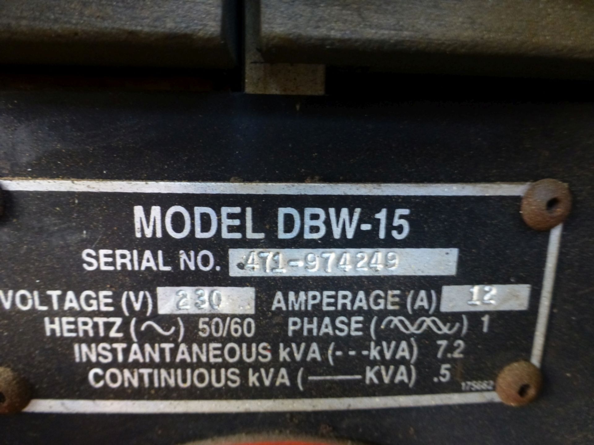 DoAll 26" Vertical Band Saw|Model No. 2612-H; Variable Speed; Table Feed; Blade Welder - Image 12 of 12