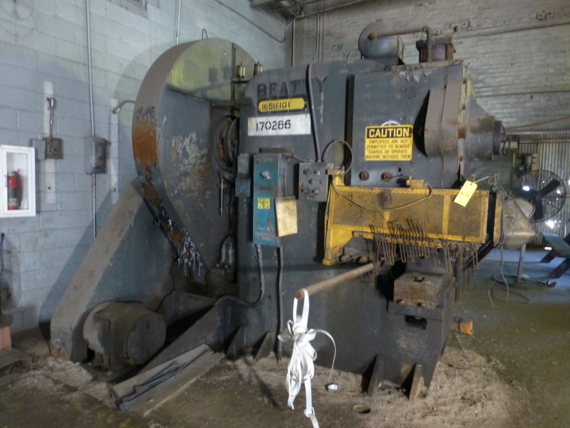 Beatty 425 Ton Mechanical Punch|Model: 12; S/N: 19889