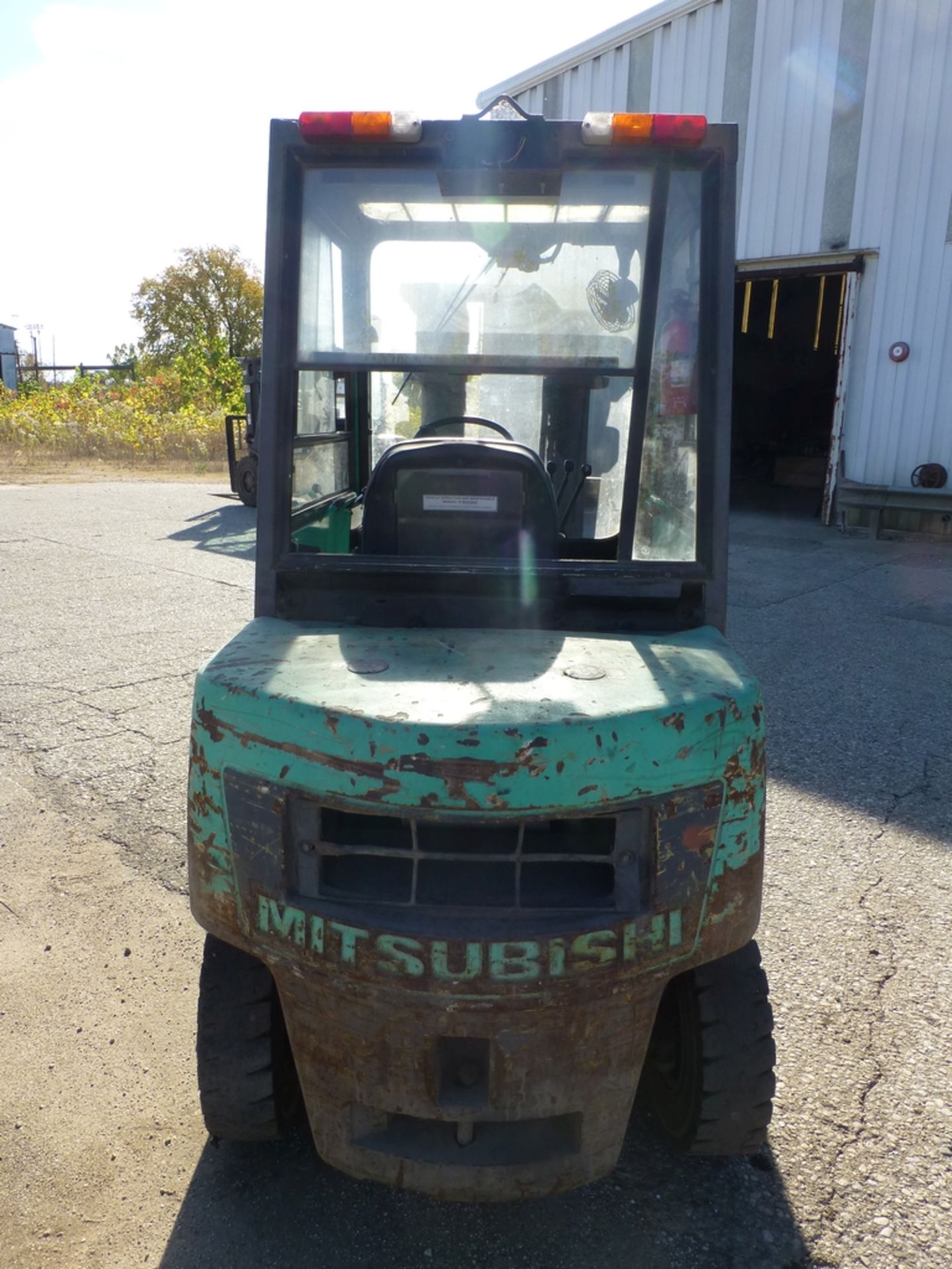 Mitsubishi Diesel Forklift|6,000 lb Capacity: Model No. FD30 S/N AF14C-30247; 171" Lift; 48" - Image 3 of 17