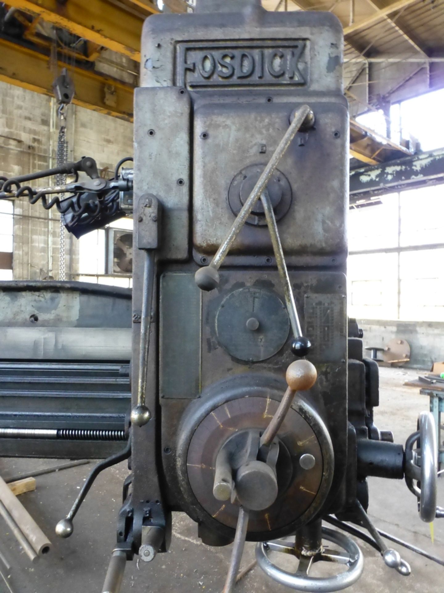 Fosdick 3' Radial Arm Drill|20-1,264 RPM - Image 4 of 12