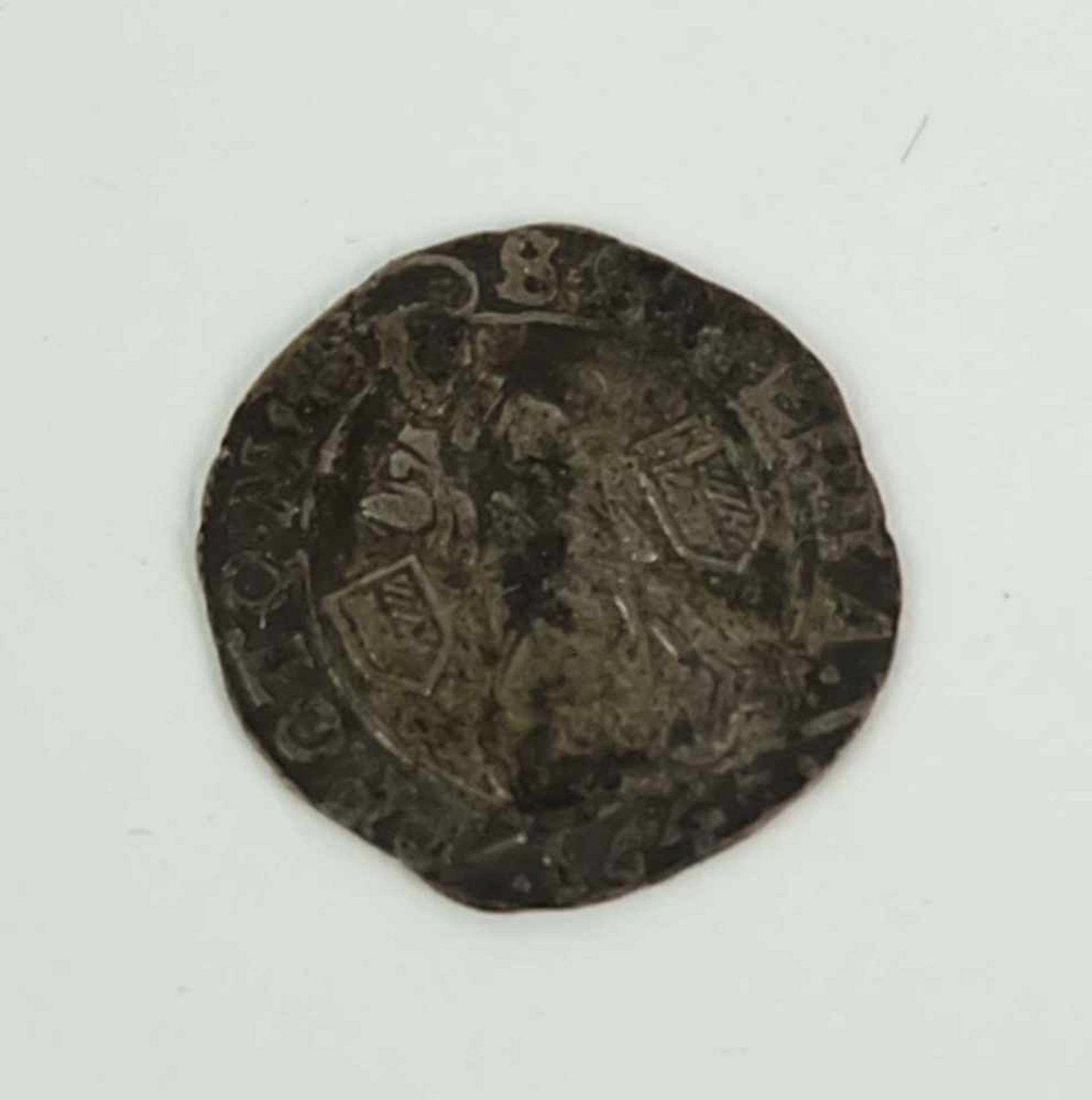 LOTHRINGEN, Stadt Metz, Demi-Gros/ 1/2 Groschen,1647, ca. 1g Silber, Dm ca. 18 mm, s-ss - Image 2 of 3