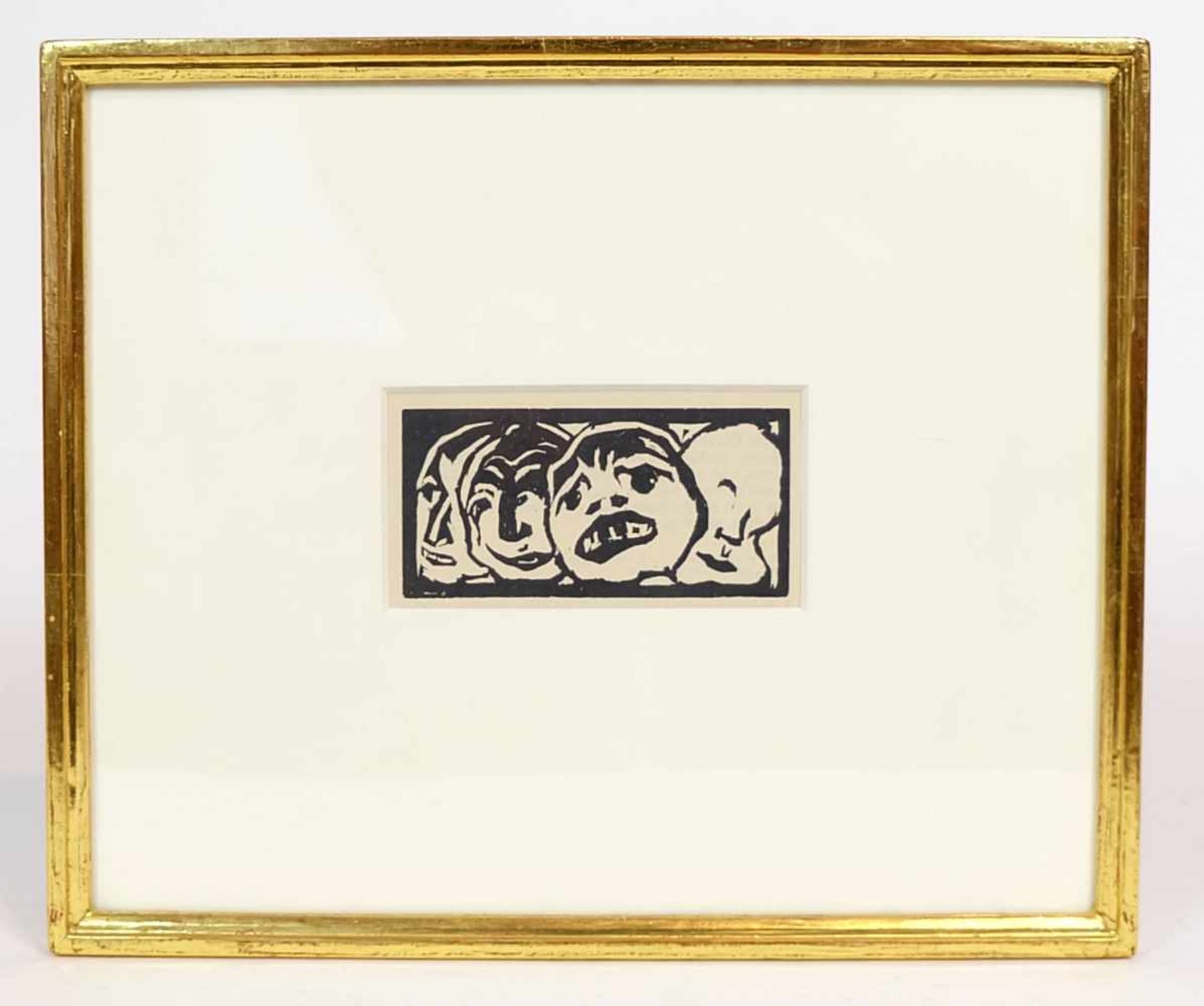 NOLDE, Emil (*1867 Nolde †1956 Seebüll), Holzschnitt, Vignette aus "Das grafische Werk E.N. bis - Bild 2 aus 2