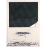 RAINER, Arnulf, Plakat, Farboffset, 82 x 59, 1981, handsigniert, ungerahmt