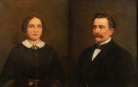 RETH, Caspar von (1850-1913), "Zwei Portraits eines Aachener Industriellenpaars", aus der Familie